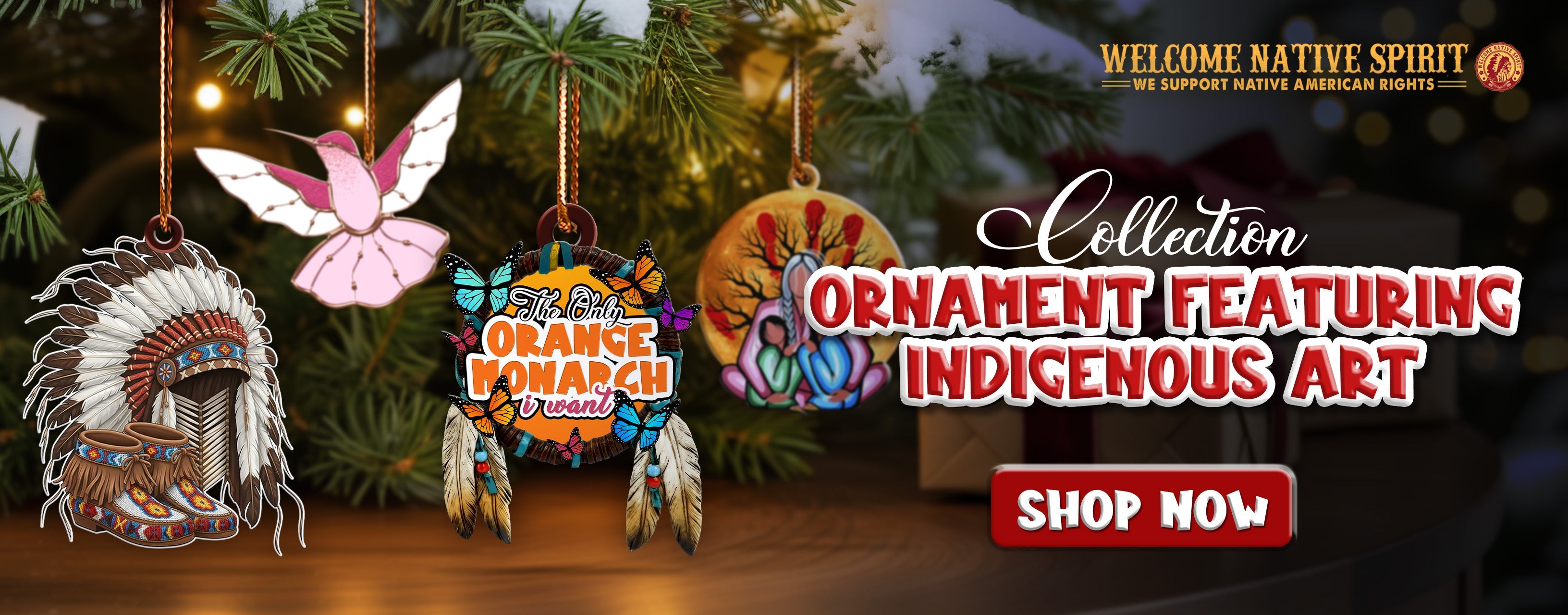 Native Spirit Ornament Collection