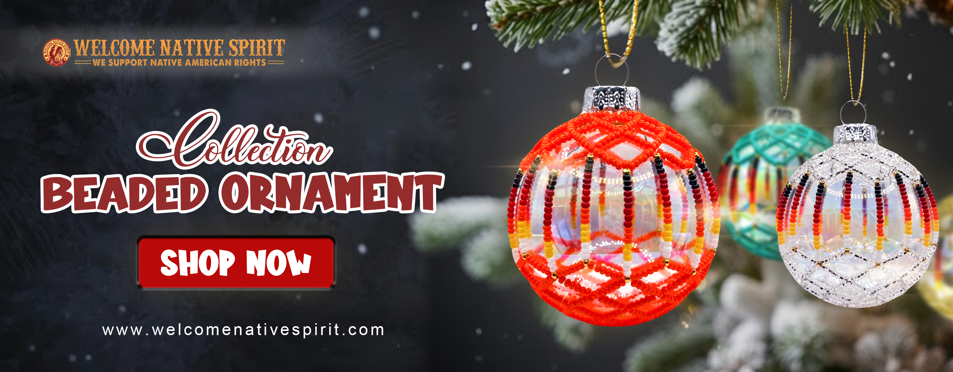 Handmade Beaded Ornament Beautiful Sparkle