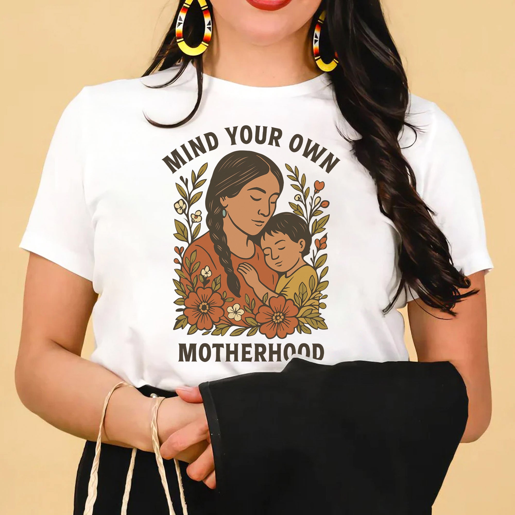 Mind Your Own Motherhood - One Side Unisex Style 3 T-Shirt/T-Shirt V-Neck/Hoodie/Sweatshirt