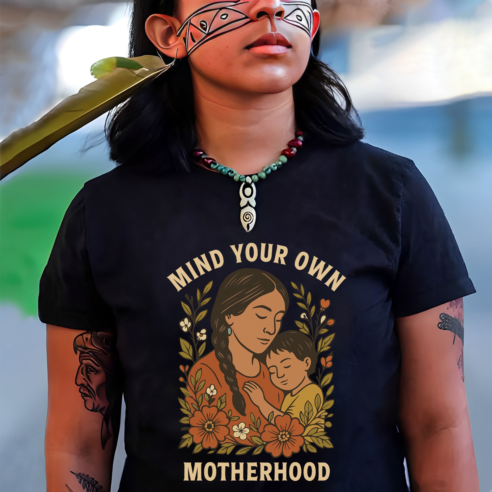 Mind Your Own Motherhood - One Side Unisex Style 3 T-Shirt/T-Shirt V-Neck/Hoodie/Sweatshirt