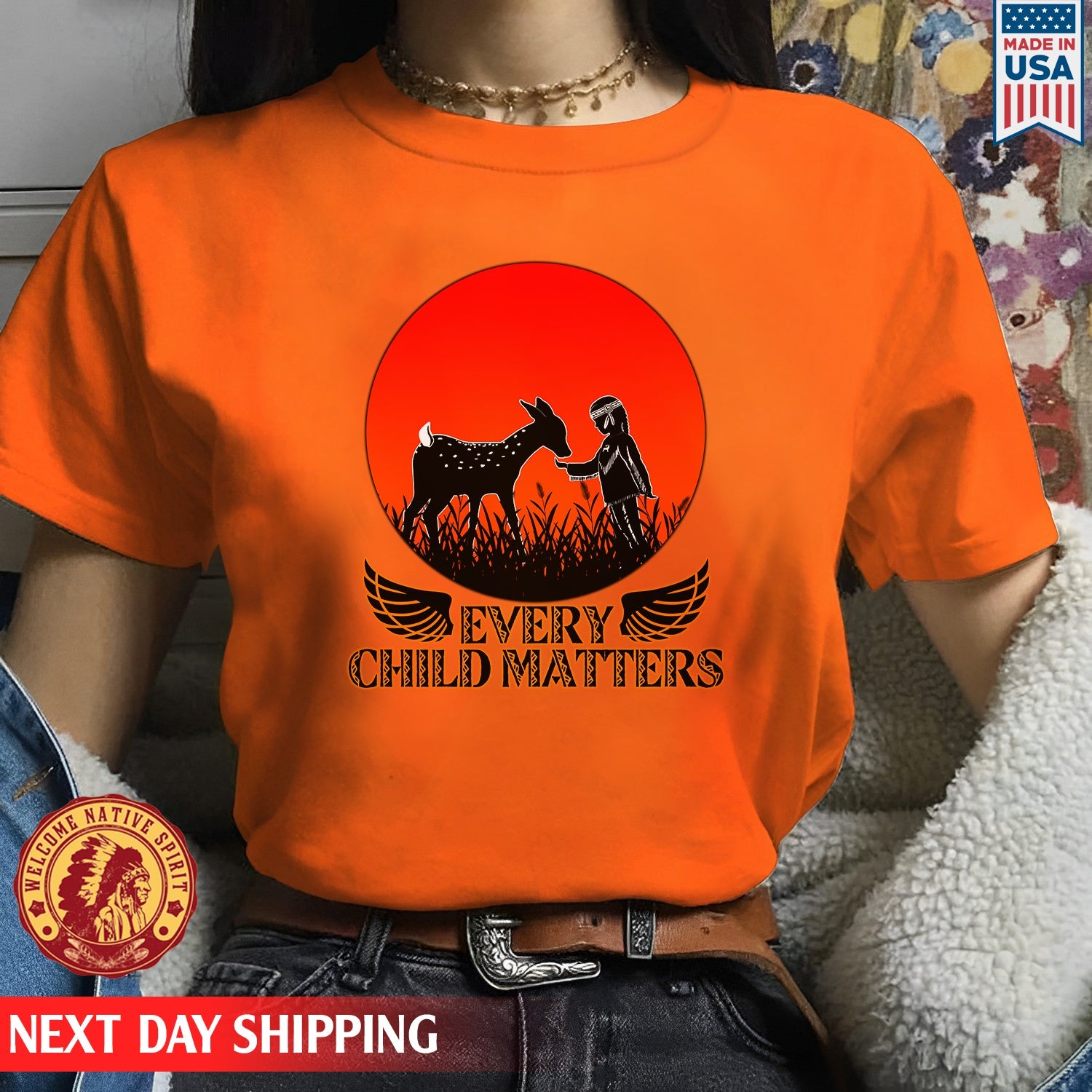 Unisex Every Child Matters Hoodie – Indigenous Gifts