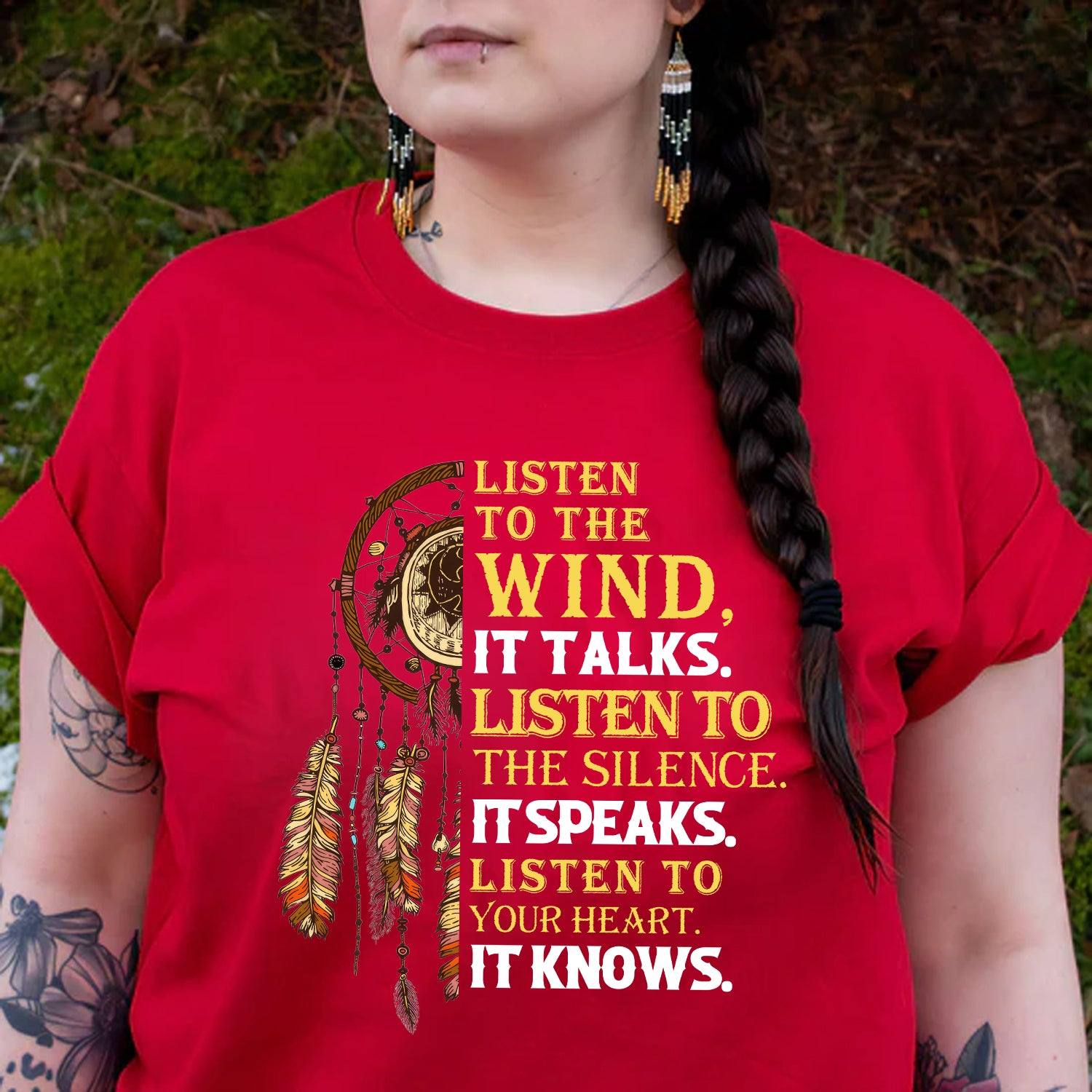 Whispers of Wind and Heart – Unisex T-Shirt/T-Shirt V-Neck/Hoodie/Sweatshirt