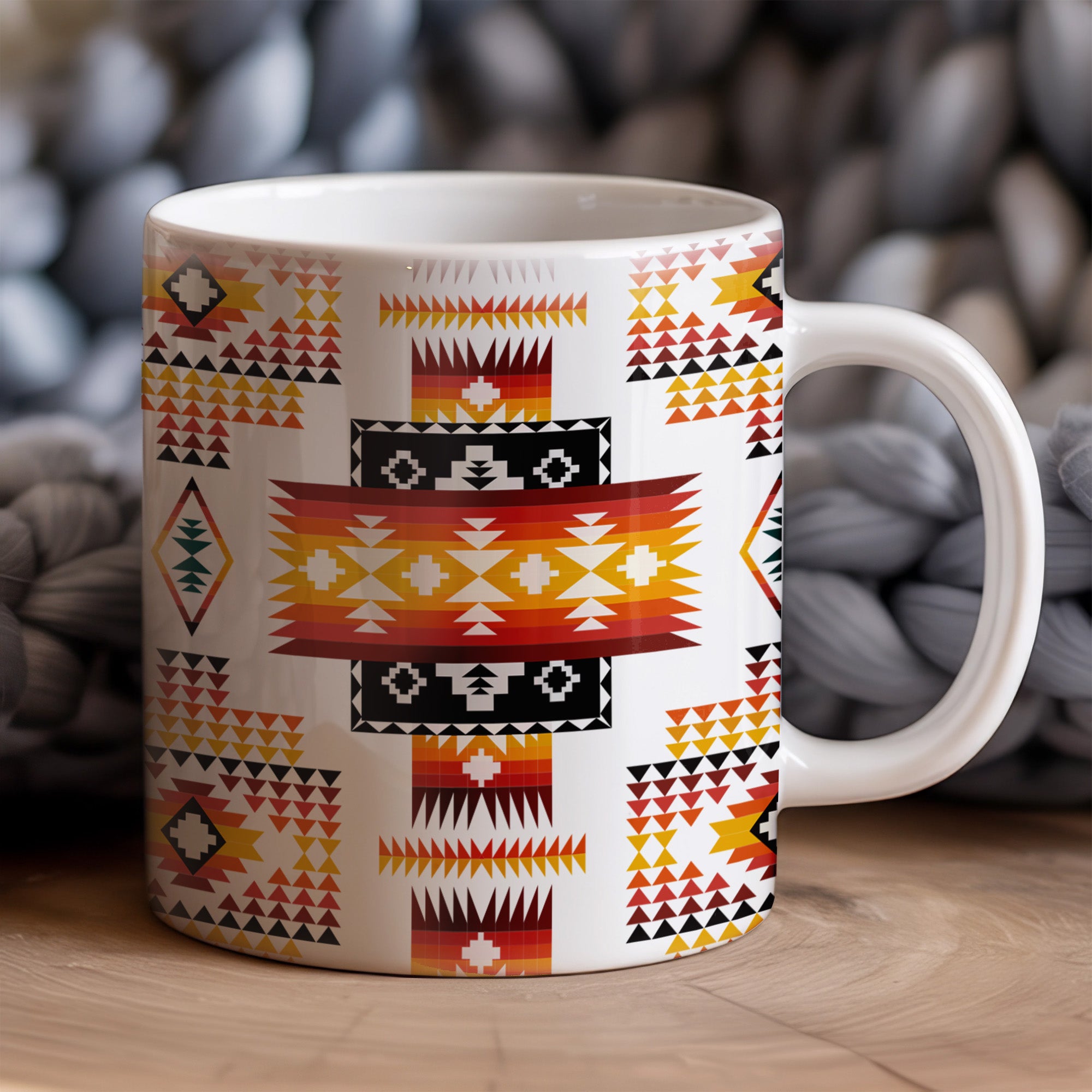Aztec Tribal Native American Heritage Mug