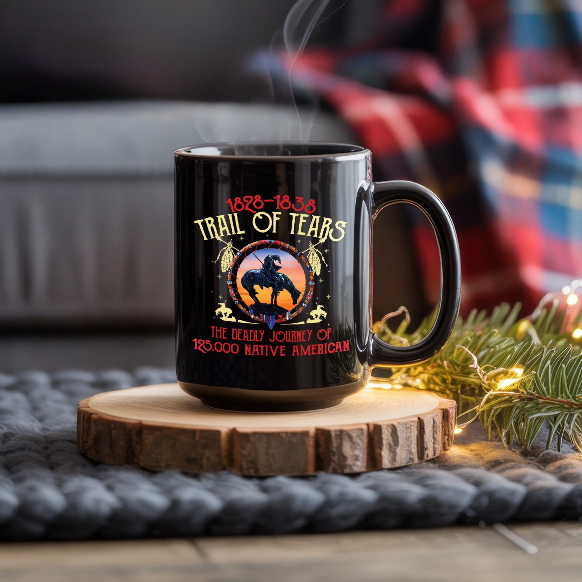 Trail of Tears Commemorative Historic Native American Heritage Coffee Mug