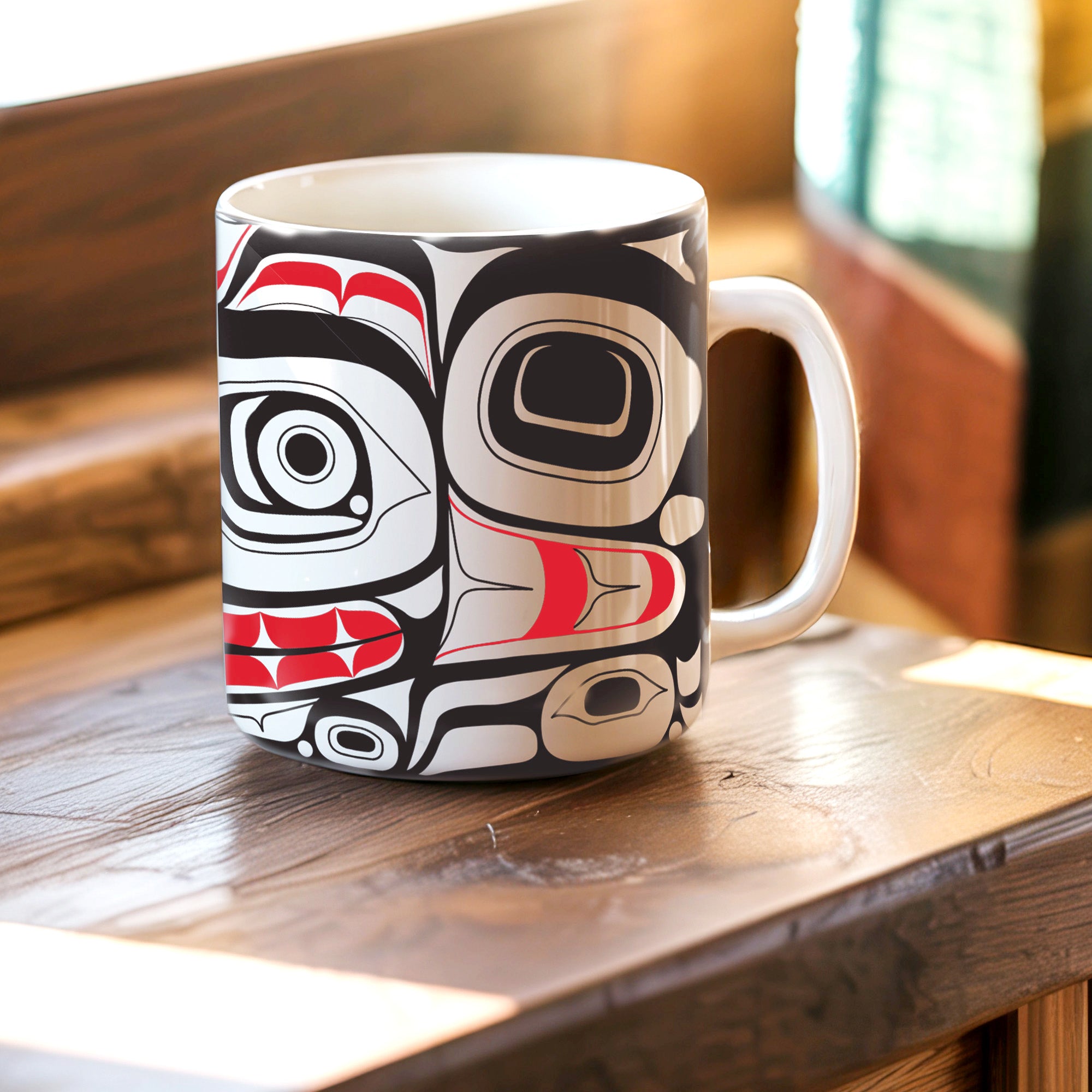 Native Northwest Matriarch Bear Native American Heritage Mug