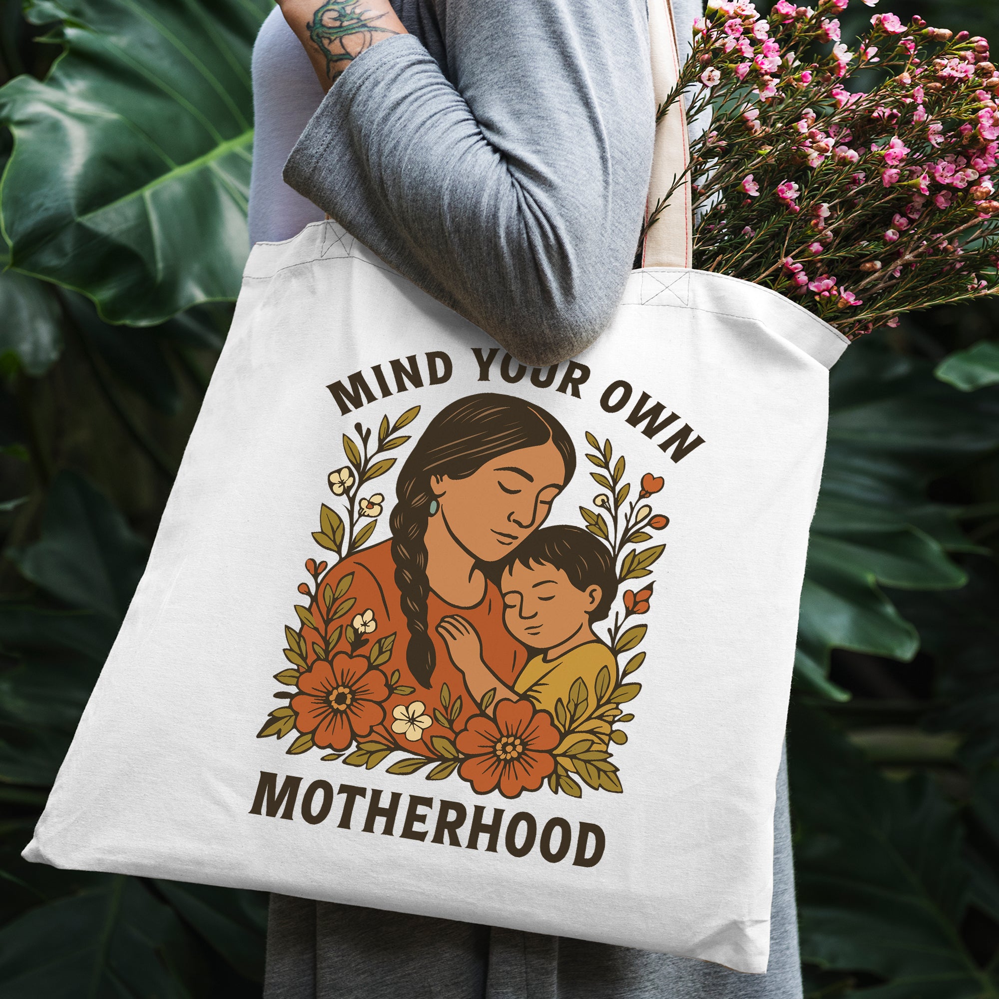 Mind Your Own Motherhood - Tote Bag Style 3
