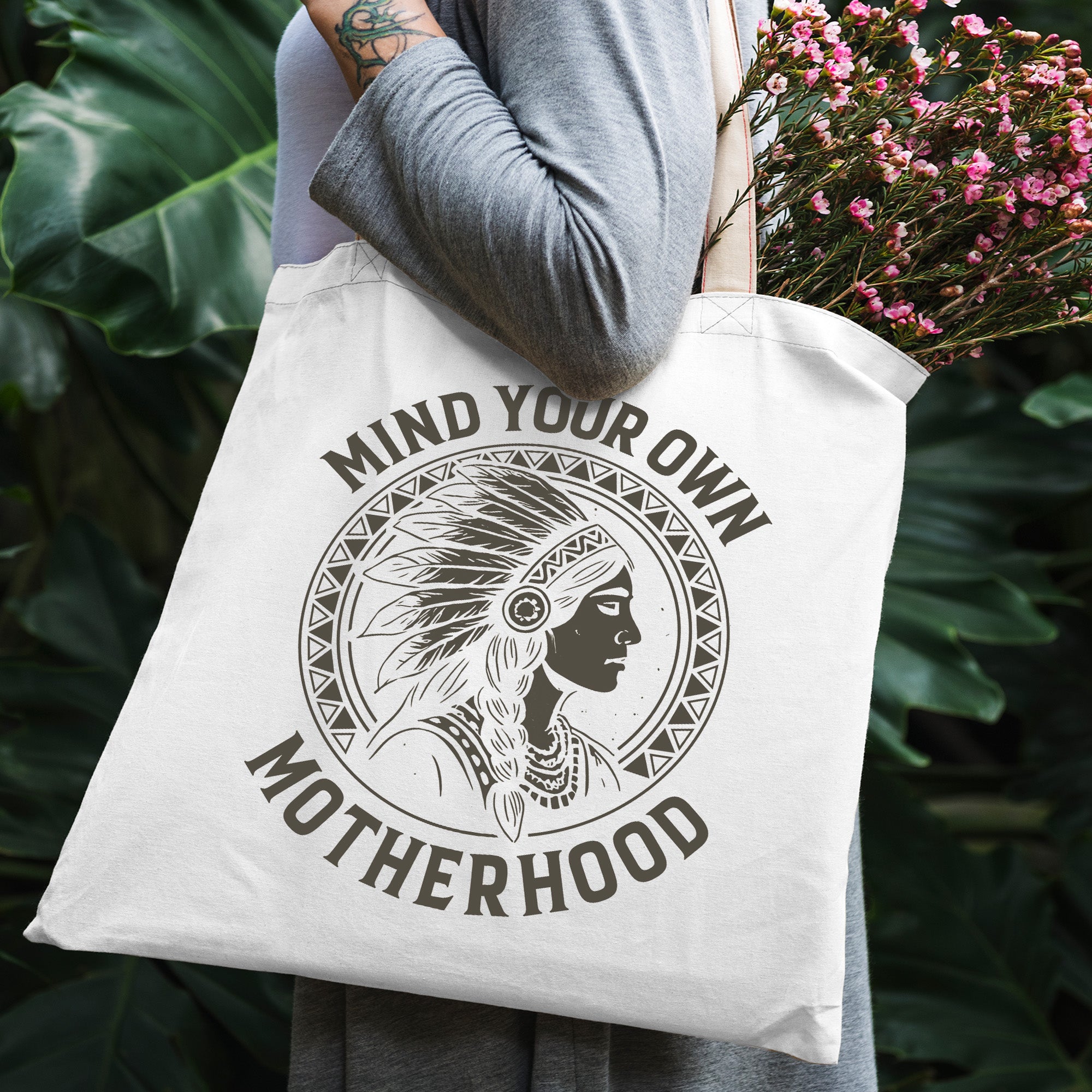 Mind Your Own Motherhood - Tote Bag Style 5