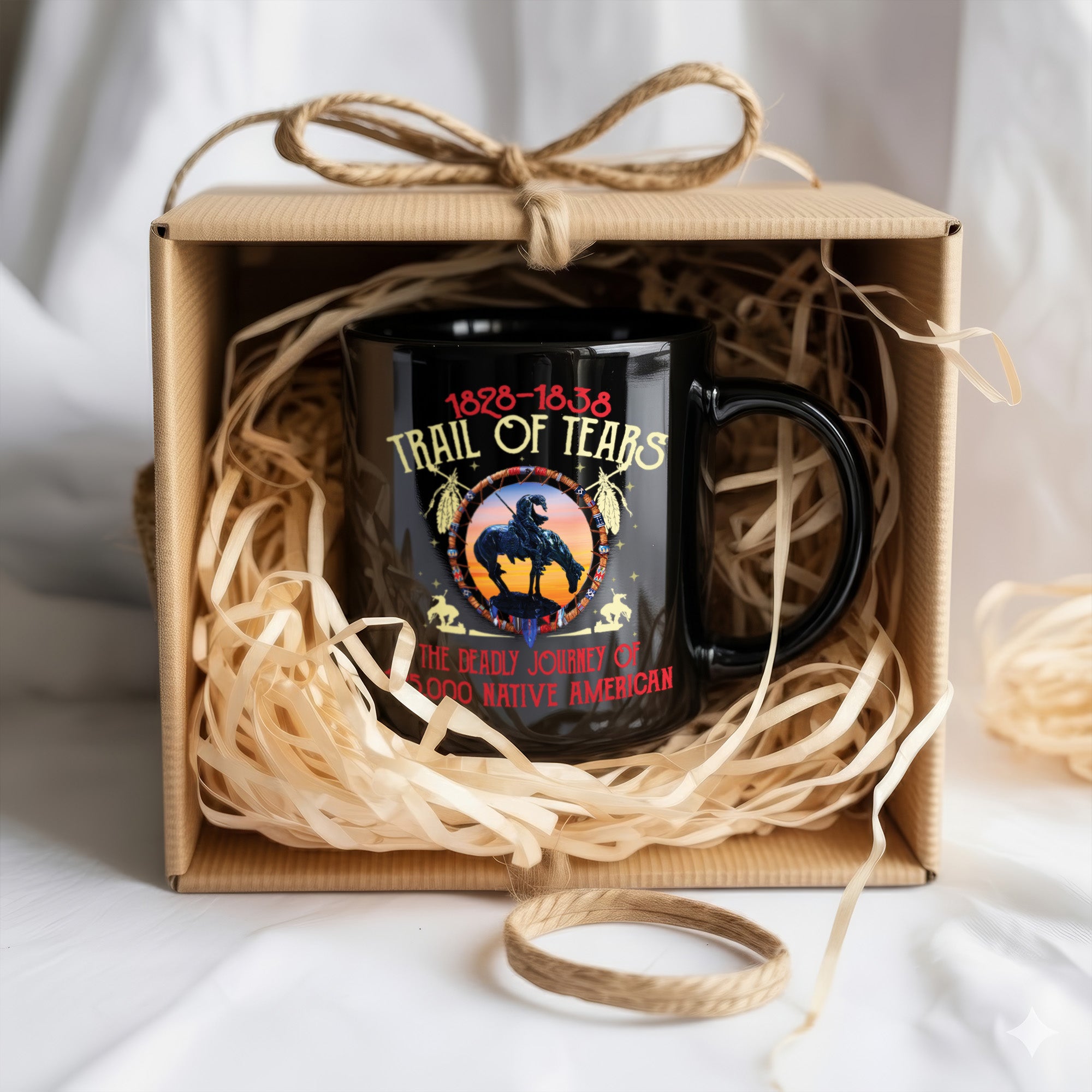Trail of Tears Commemorative Historic Native American Heritage Coffee Mug