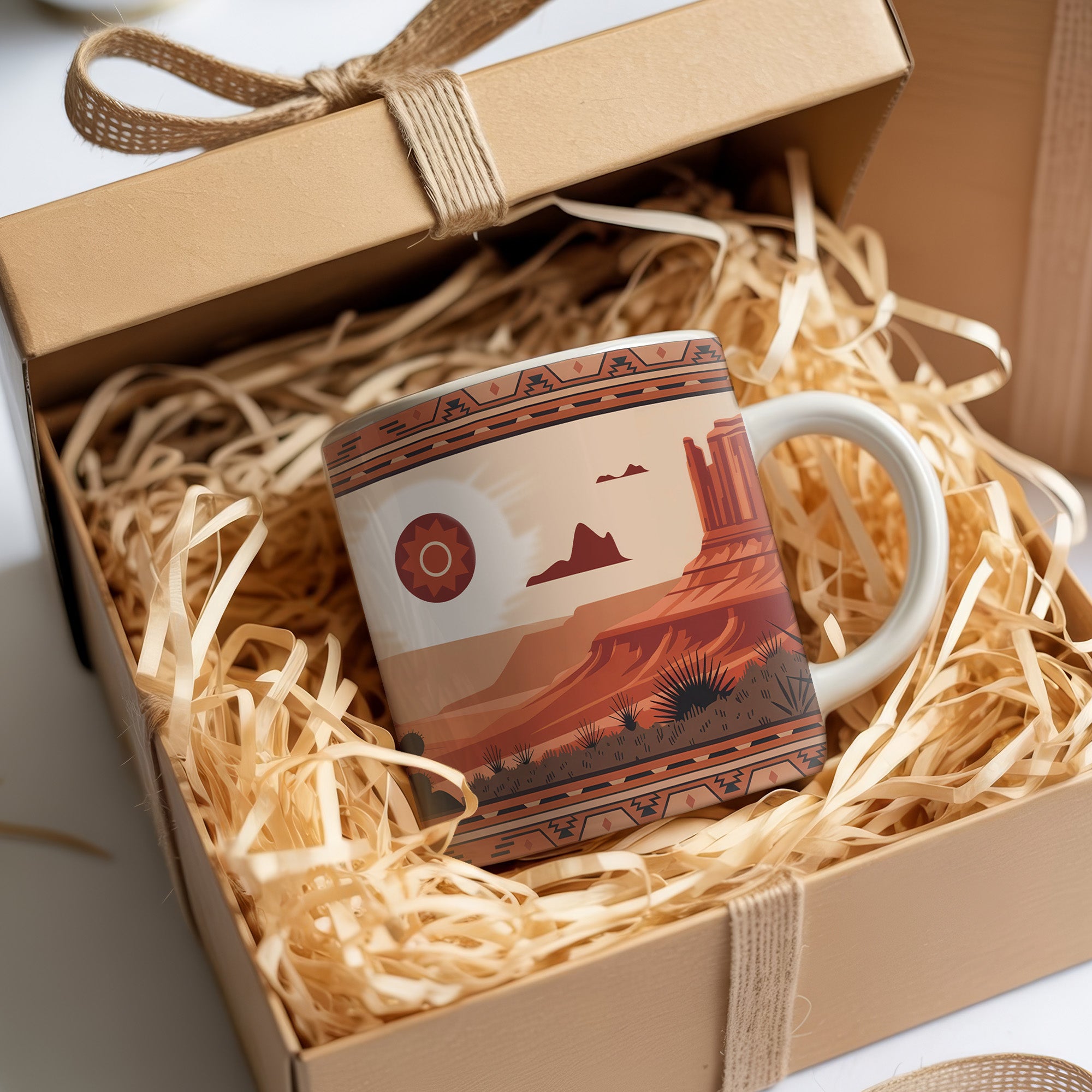 Homelands of the Red Rock Native American Heritage Coffee Mug