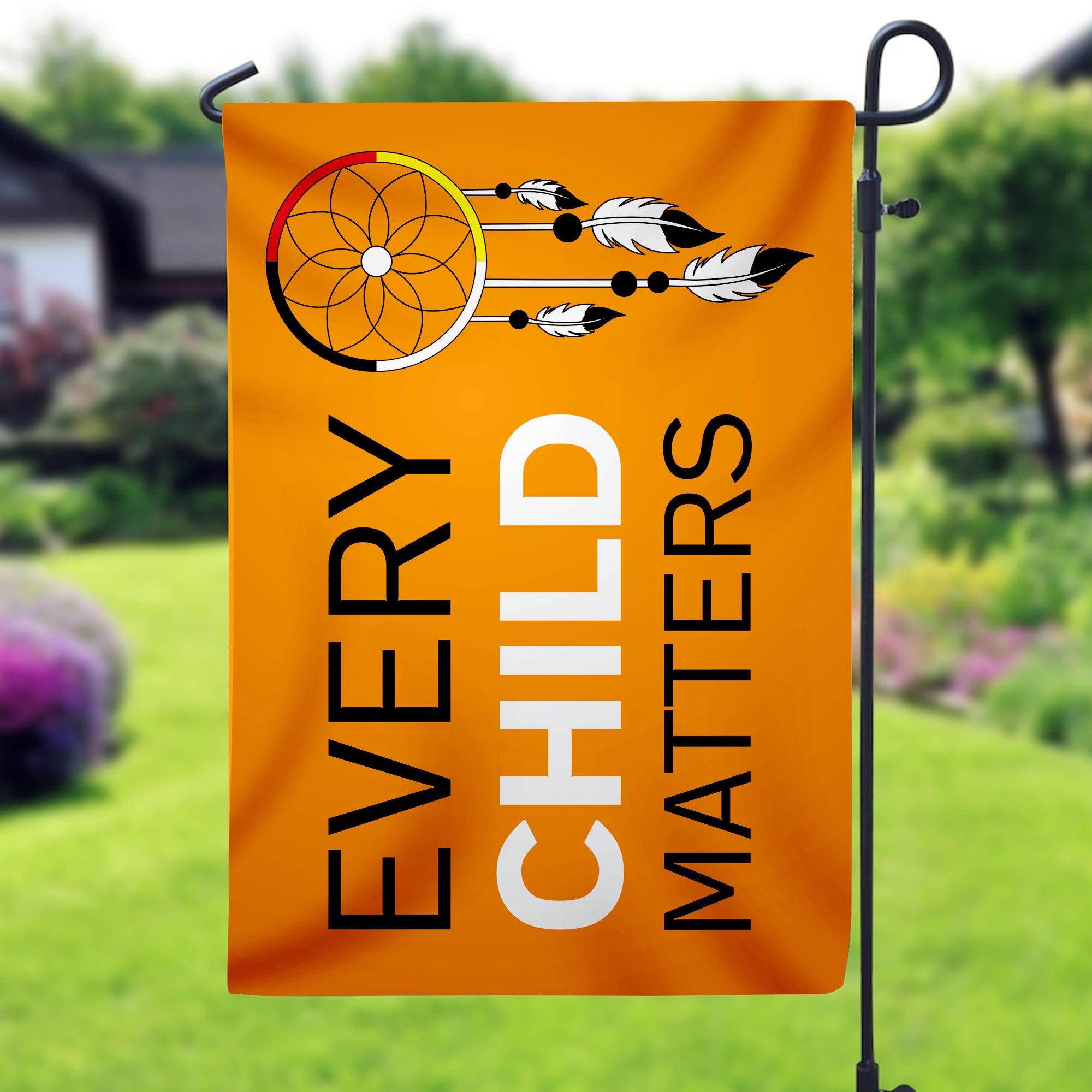 Dreamcatcher of Hope, Every Child Matters - Native American Flag Garden House Yard for Decor Outdoor