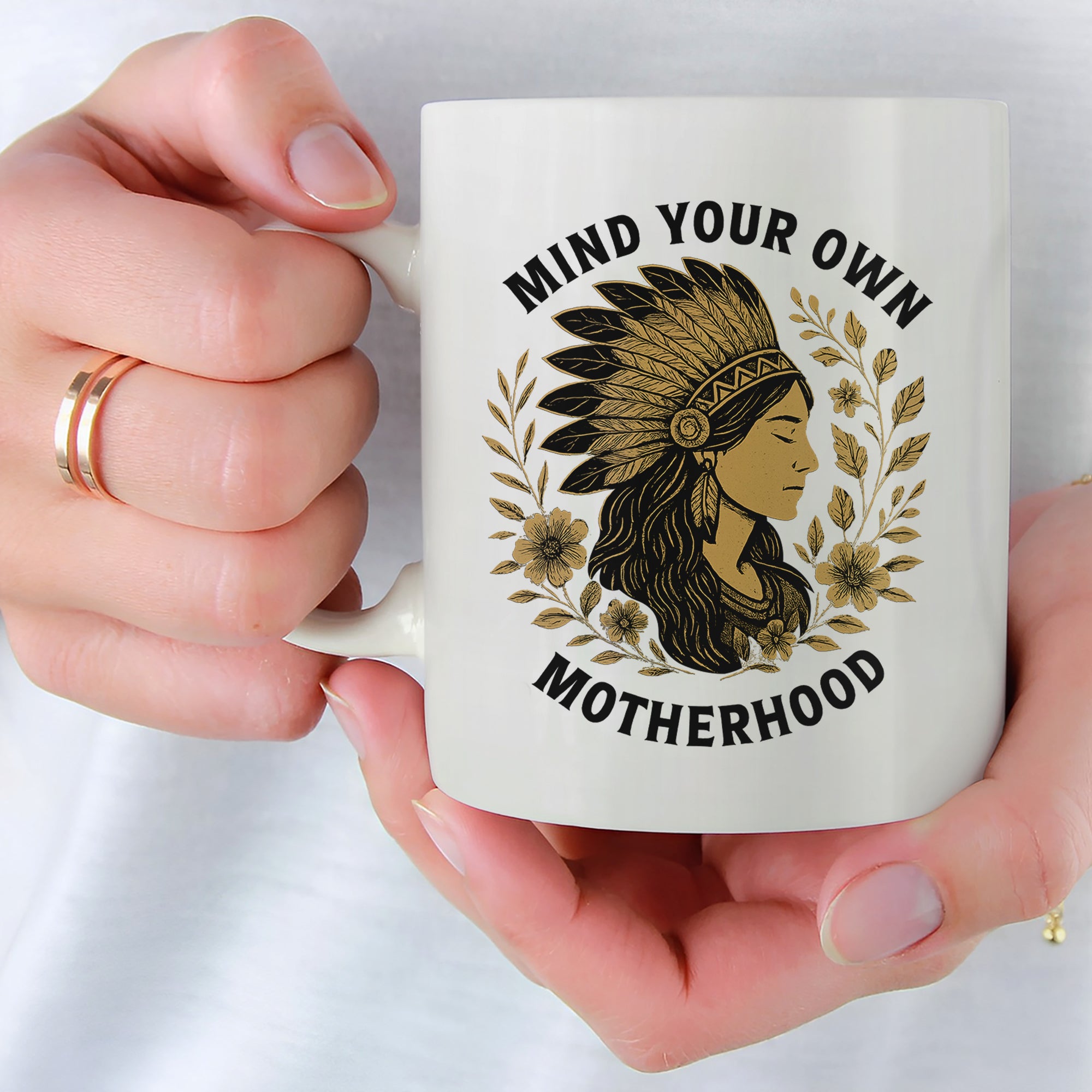 Mind Your Own Motherhood Mug Style 2