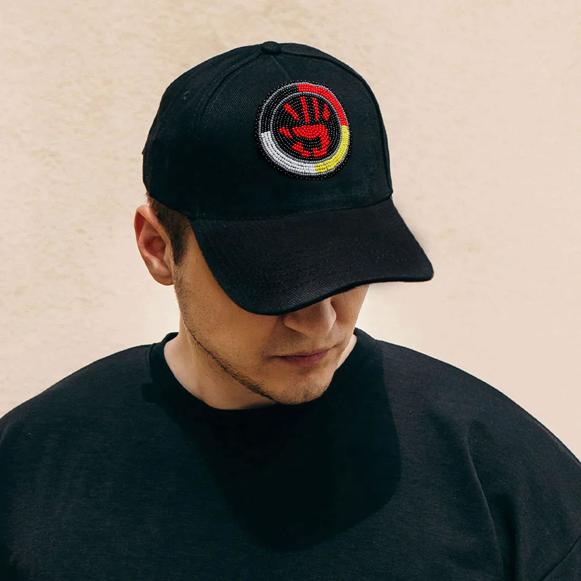 SALE 50% OFF - MMIW Baseball Cap With Patch Cotton Unisex Native American Style