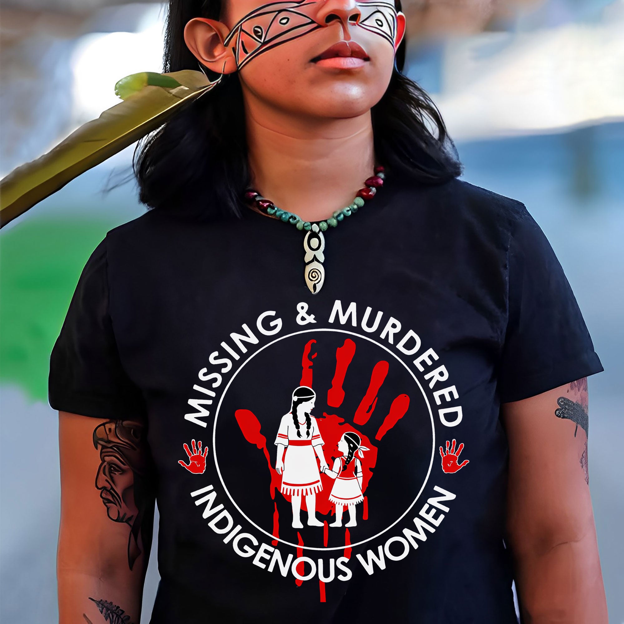 Missing and Murdered Indigenous Women Unisex T-shirt/T-shirt V-Neck/Hoodie/Sweatshirt - N335