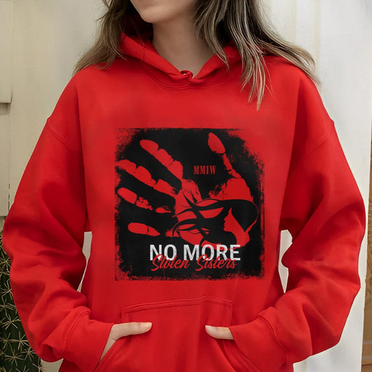 MMIW No More Stolen Sisters Red Hand Unisex T-Shirt/Hoodie/Sweatshirt 140