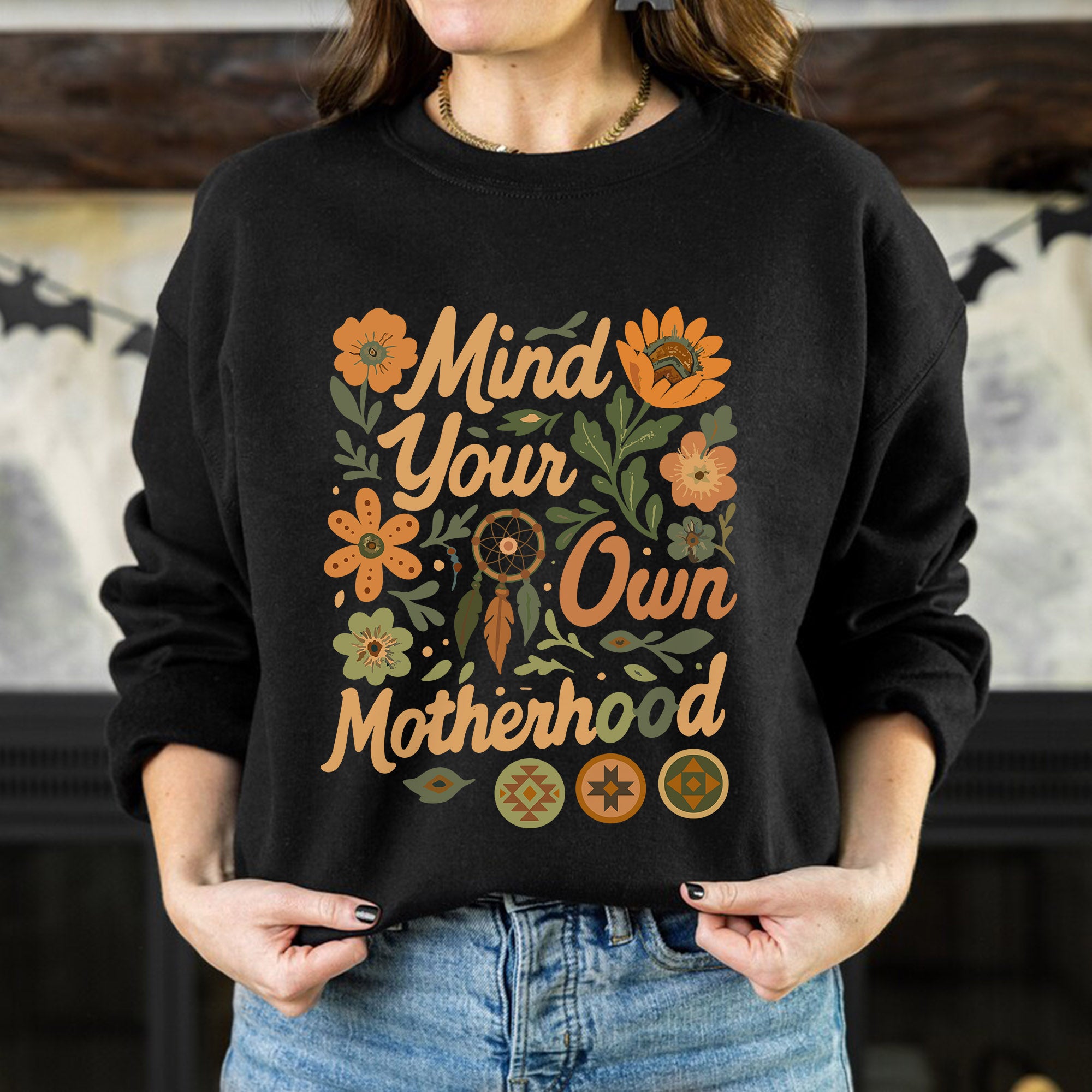 Mind Your Own Motherhood - One Side Unisex Style 9 T-Shirt/T-Shirt V-Neck/Hoodie/Sweatshirt