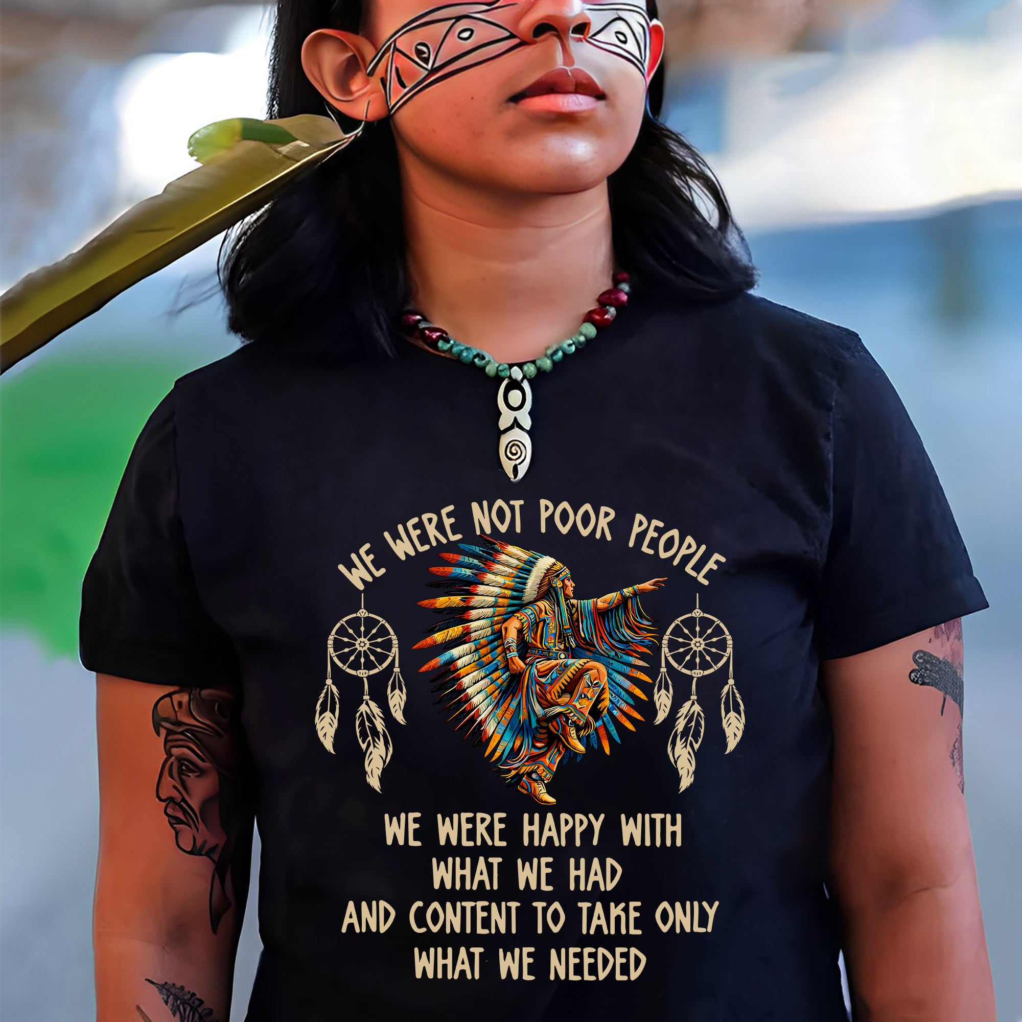 We Were Not Poor People – Native American Unisex T-shirt/T-shirt V-Neck/Hoodie/Sweatshirt