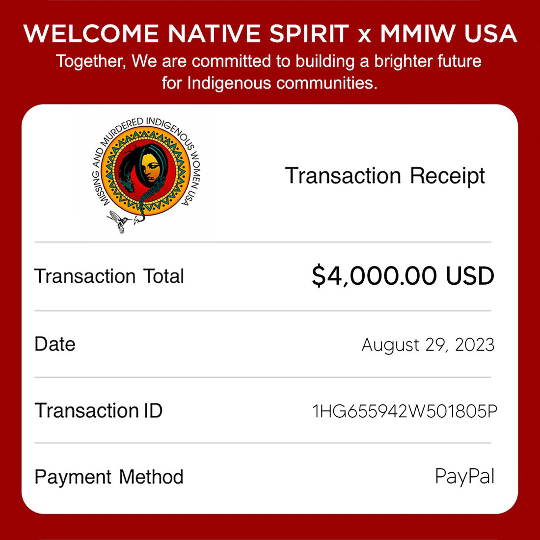 SALE 50% OFF - Premium MMIW Handmade Beaded Necklace Long Native American Style for Women