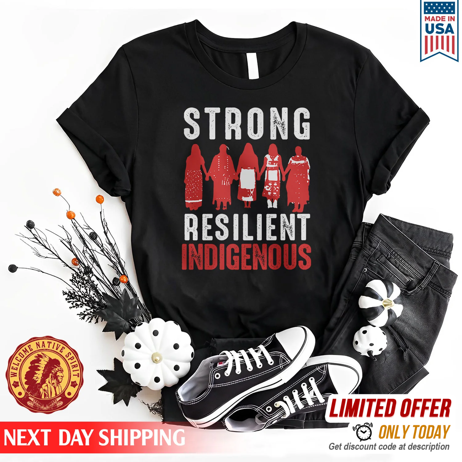 MMIW Strong Resilient Indigenous Woman Women Together Unisex T-Shirt/Hoodie/Sweatshirt