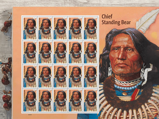Chief Standing Bear Honored on USPS Stamp