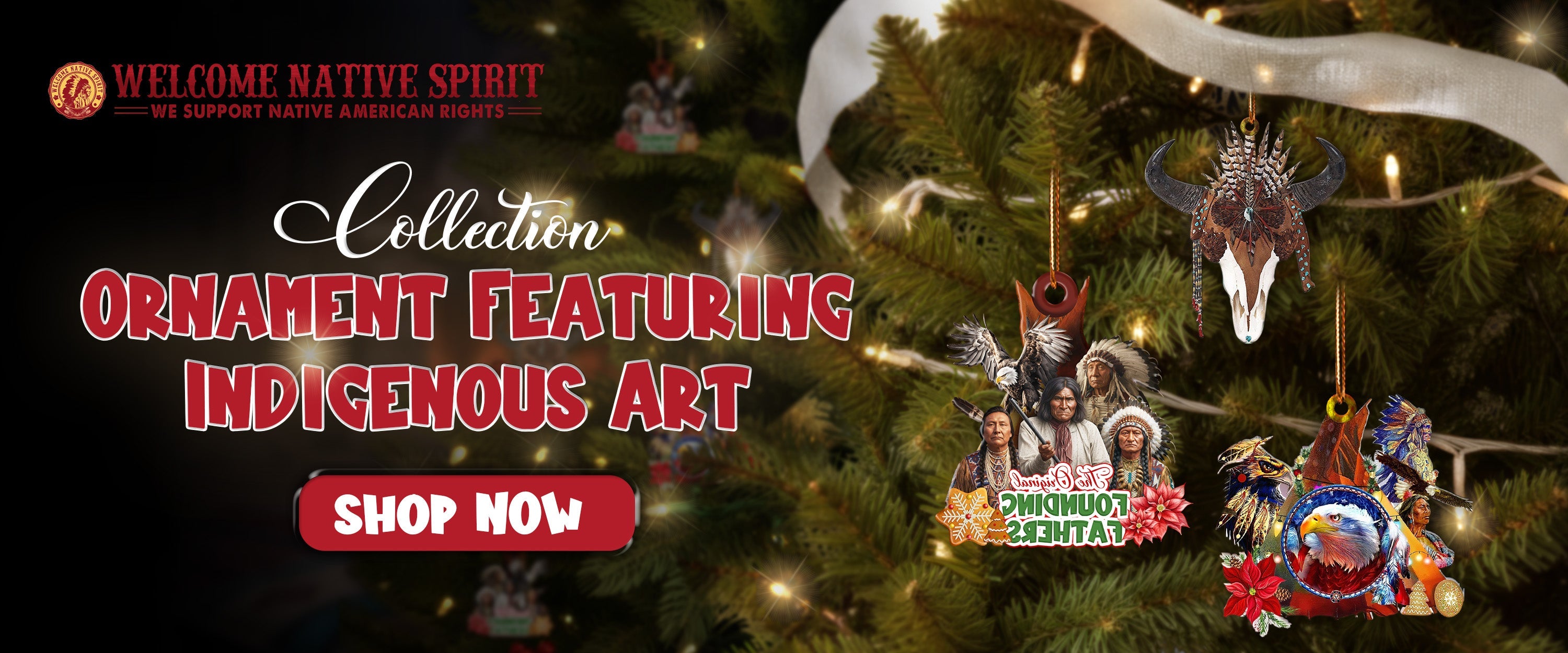 Ornament Featuring Indigenous Art