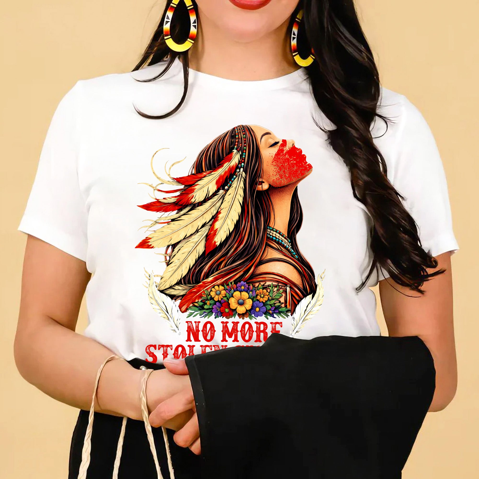 No More Stolen Sisters Native American Women’s Unisex T-shirt/T-shirt V-Neck/Hoodie/Sweatshirt