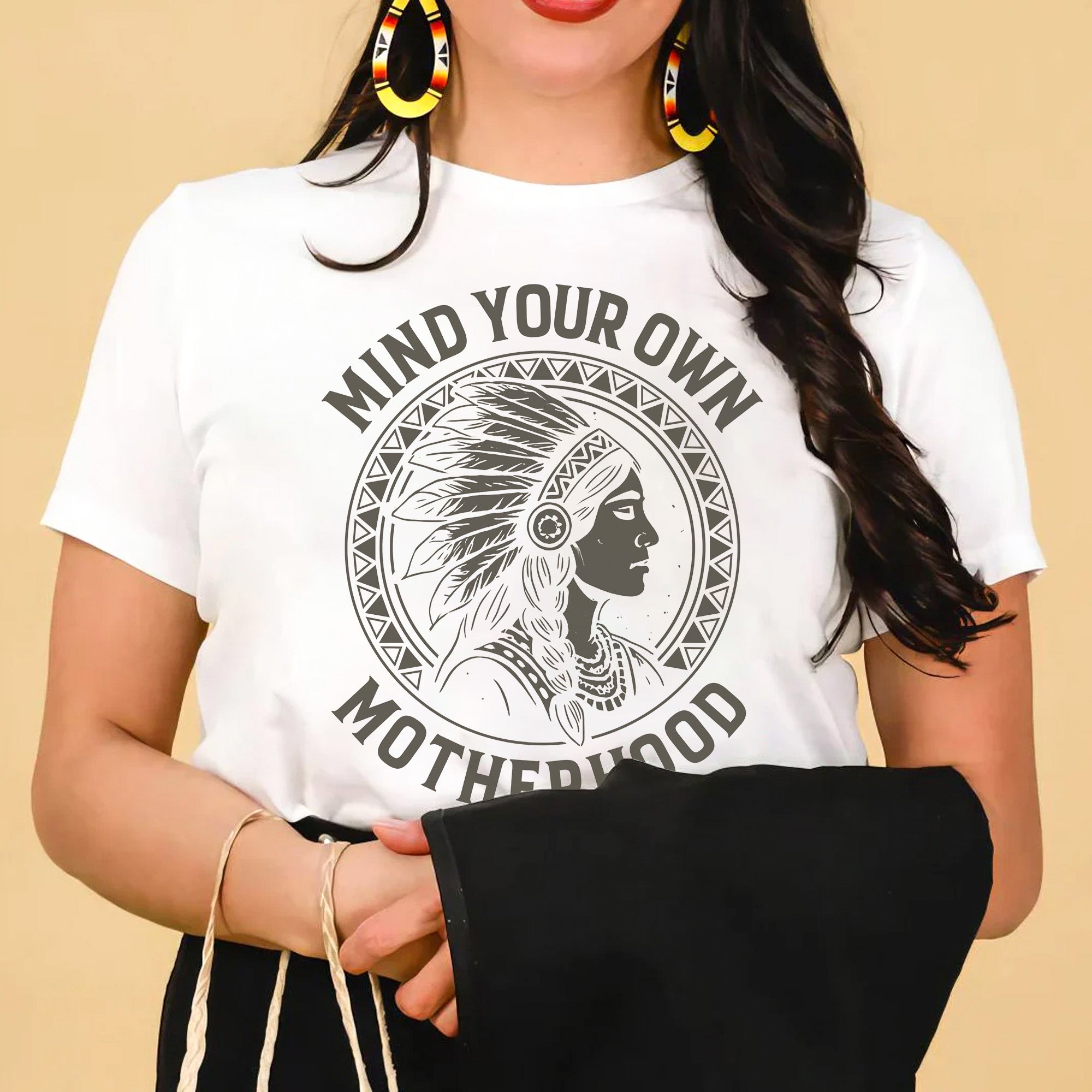 Mind Your Own Motherhood - One Side Unisex Style 5 T-Shirt/T-Shirt V-Neck/Hoodie/Sweatshirt