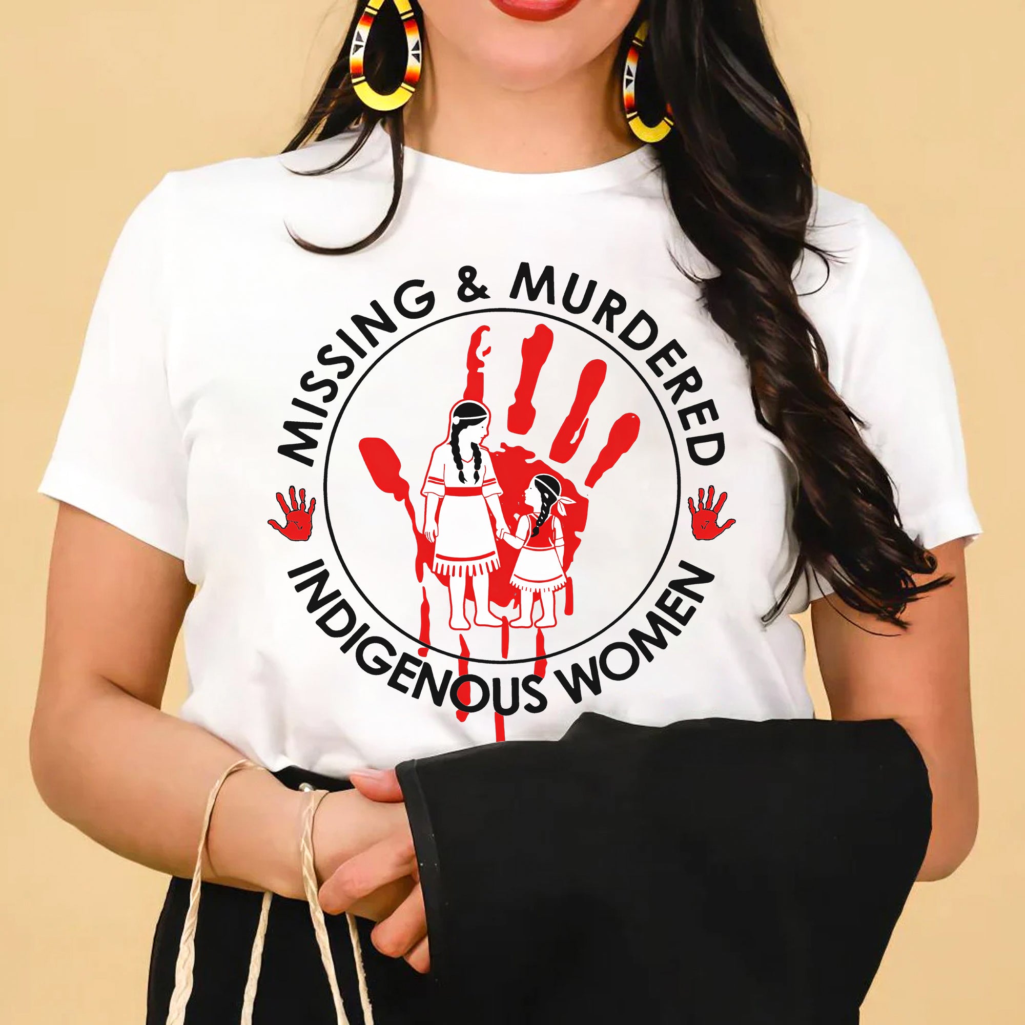 Missing and Murdered Indigenous Women Unisex T-shirt/T-shirt V-Neck/Hoodie/Sweatshirt - N335
