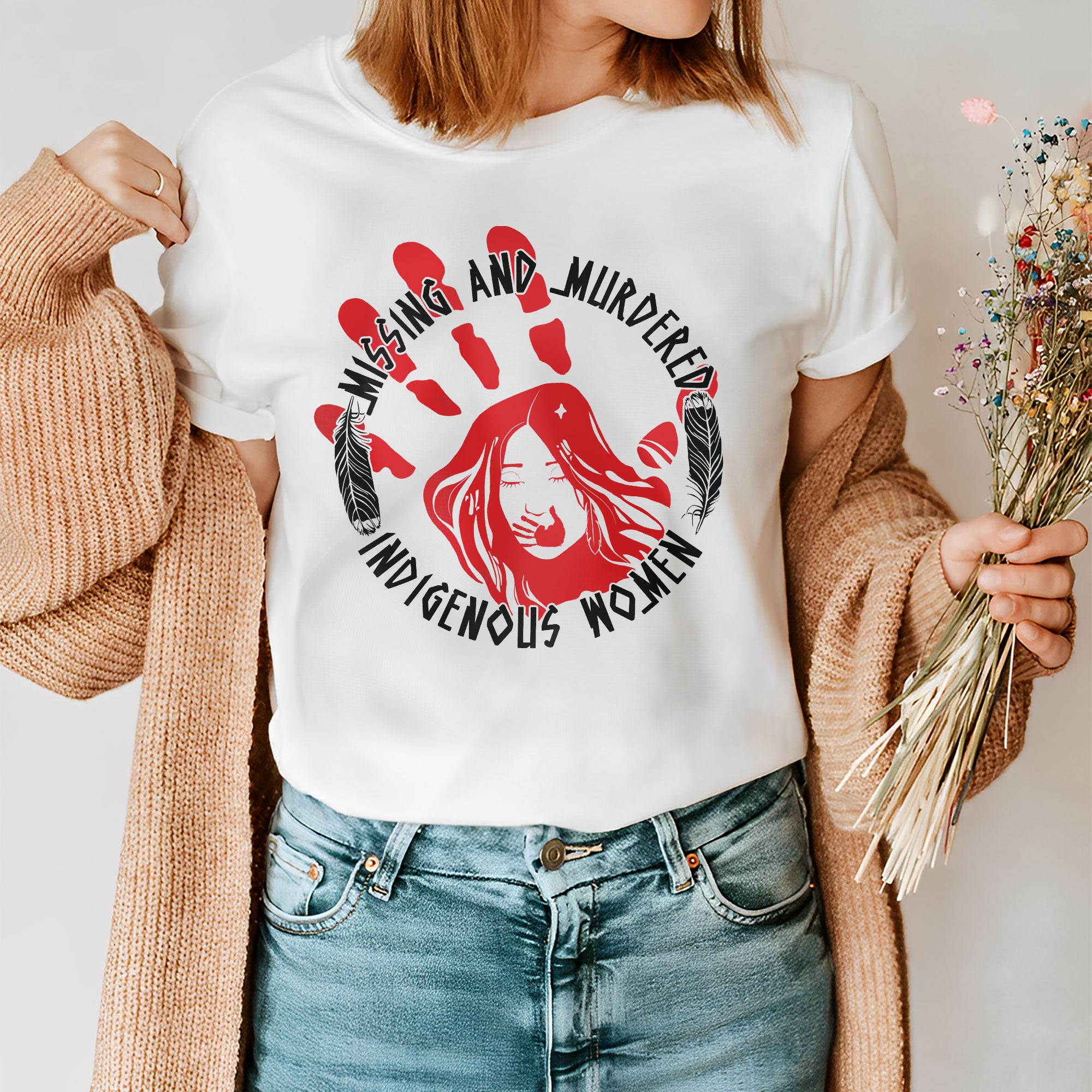 MMIW Missing Murdered Indigenous Women Unisex Hoodie/Sweatshirt/T-Shirt 316