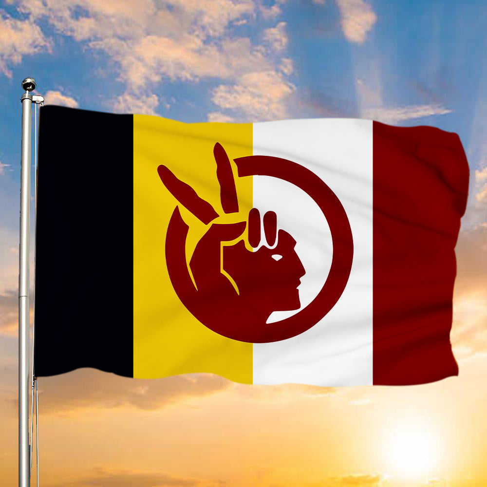 Native Unity Flag - Native American Flag Garden House Yard for Decor Outdoor