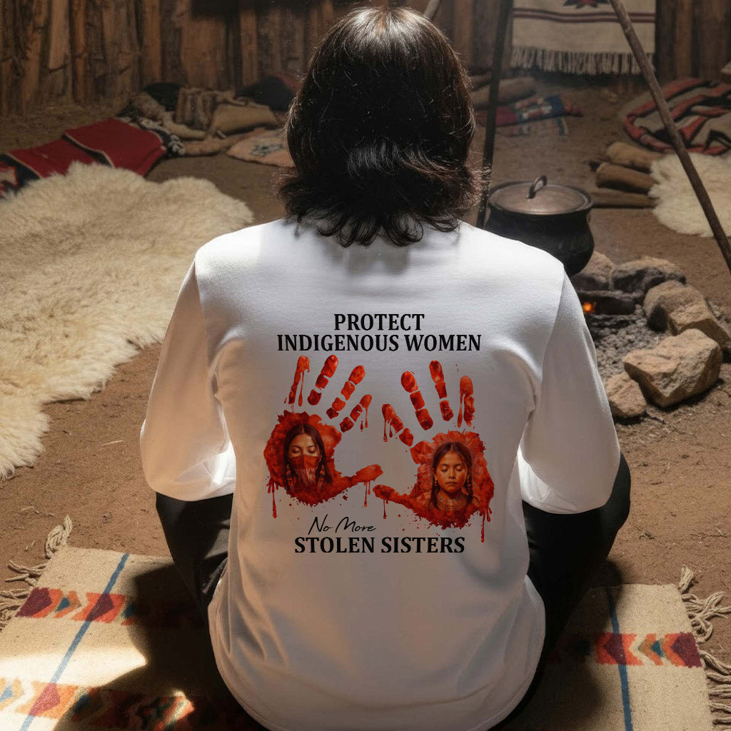[Two Sides] Protect Indigenous Women No More Stolen Sisters Unisex Tank Top/Long Sleeve/Hoodie Zip