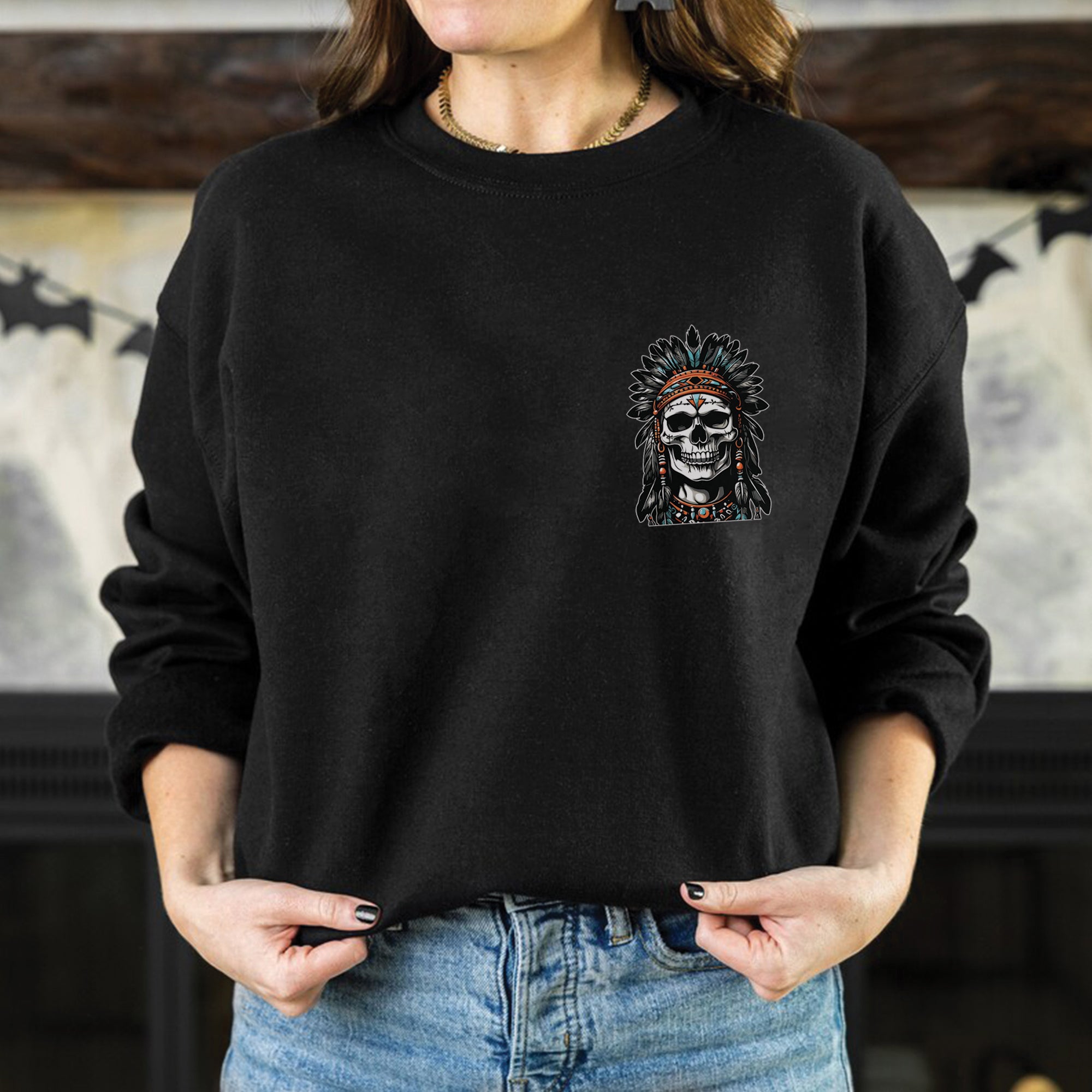 Native American Dead Chief Is Still The Chief Unisex T-Shirt/Hoodie/Sweatshirt Two Sides