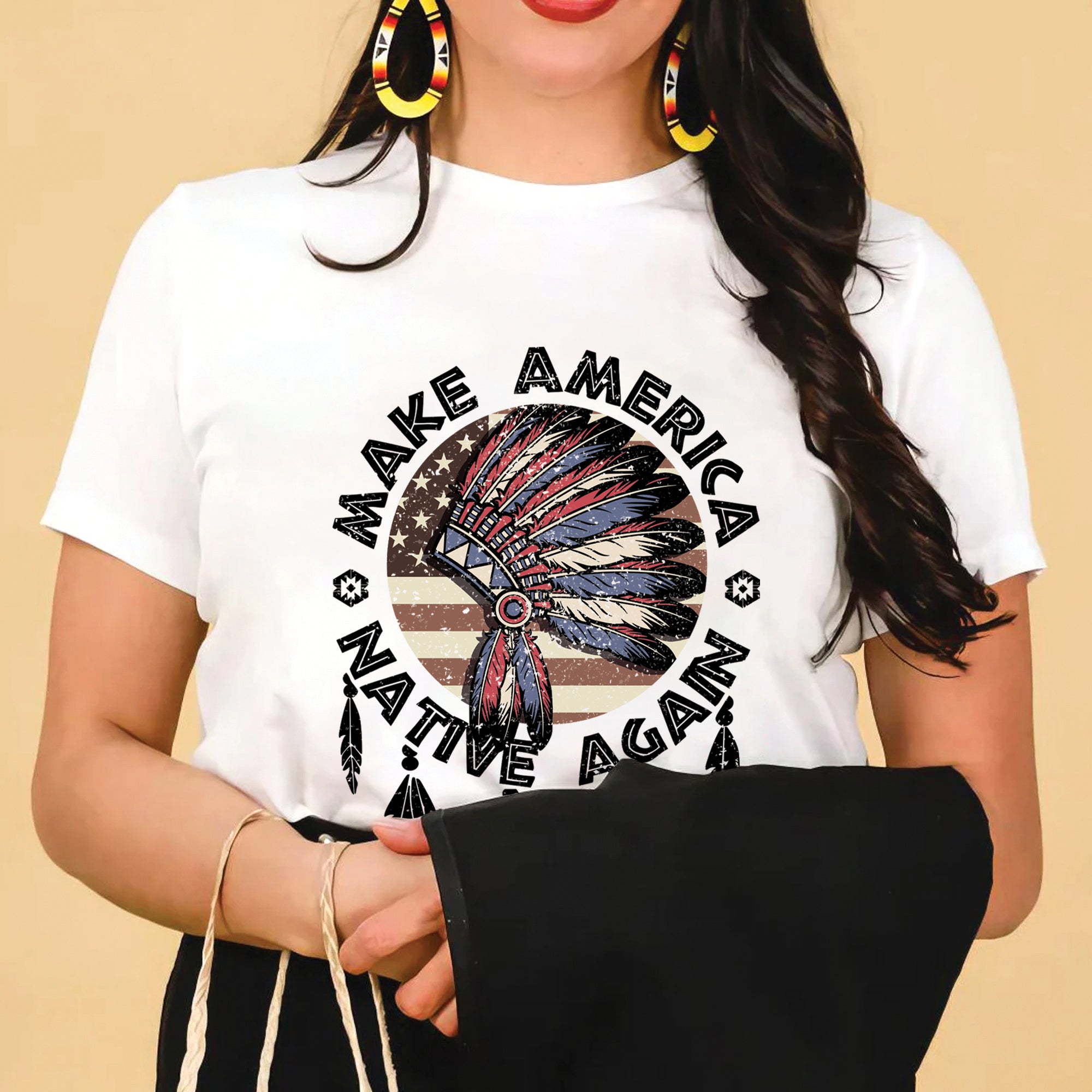Make America Native Again Unisex T-Shirt/T-Shirt V-Neck/Hoodie/Sweatshirt