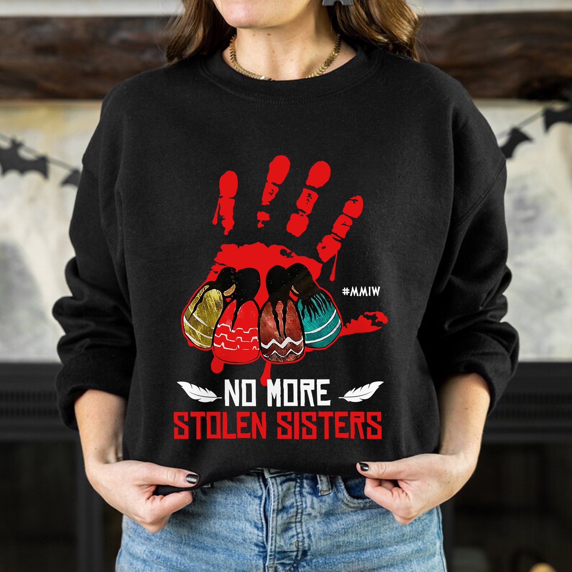 No More Stolen Sisters WC36 - Unisex T-Shirt/T-Shirt V-Neck/Hoodie/Sweatshirt