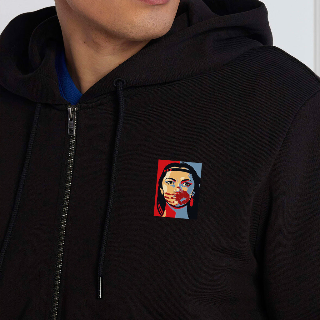 [Two Sides] No More Stolen Sisters MMIW Awareness Unisex Tank Top/Long Sleeve/Hoodie Zip