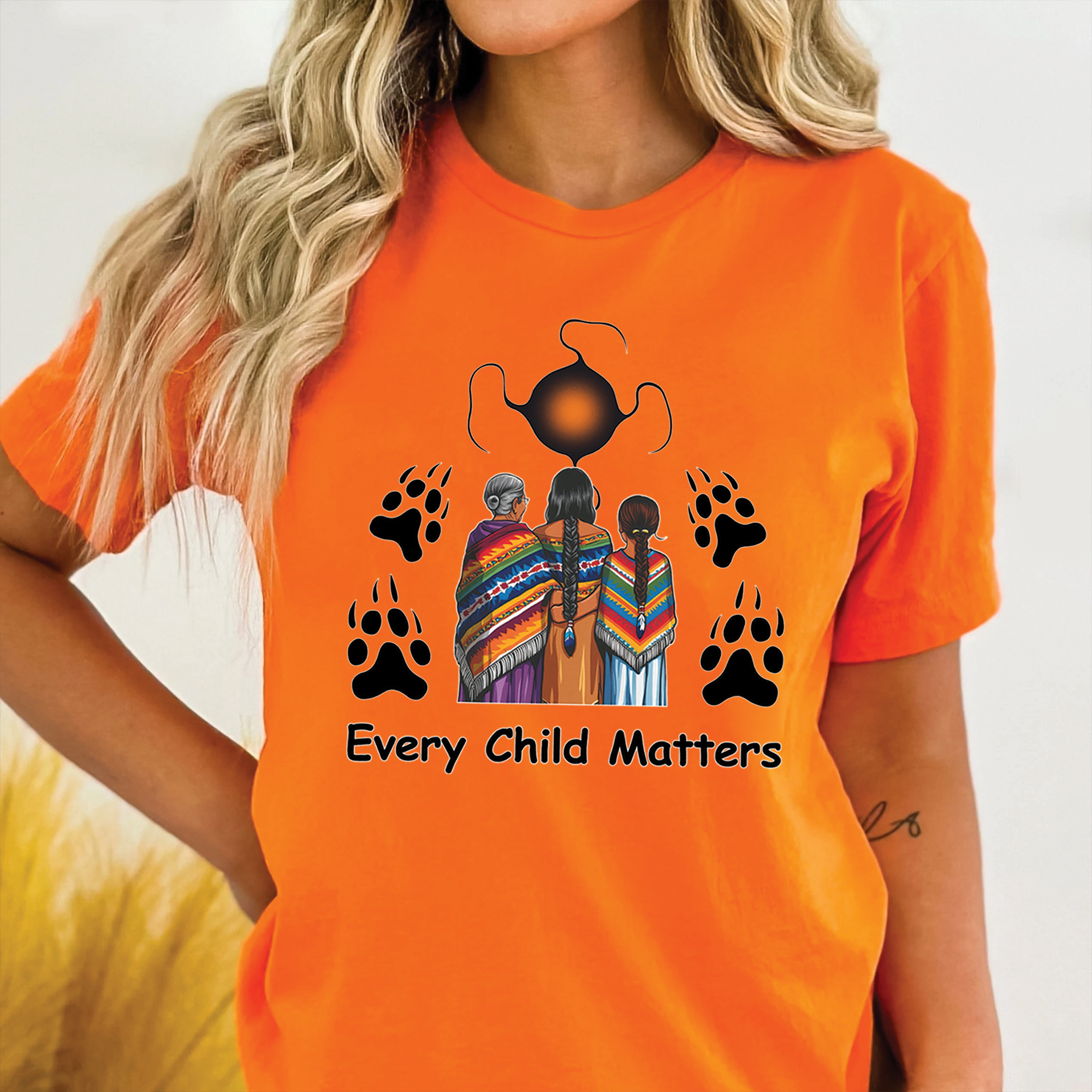 Every Child Matters For Orange Shirt Day Unisex T-Shirt/Hoodie/Sweatshirt 154