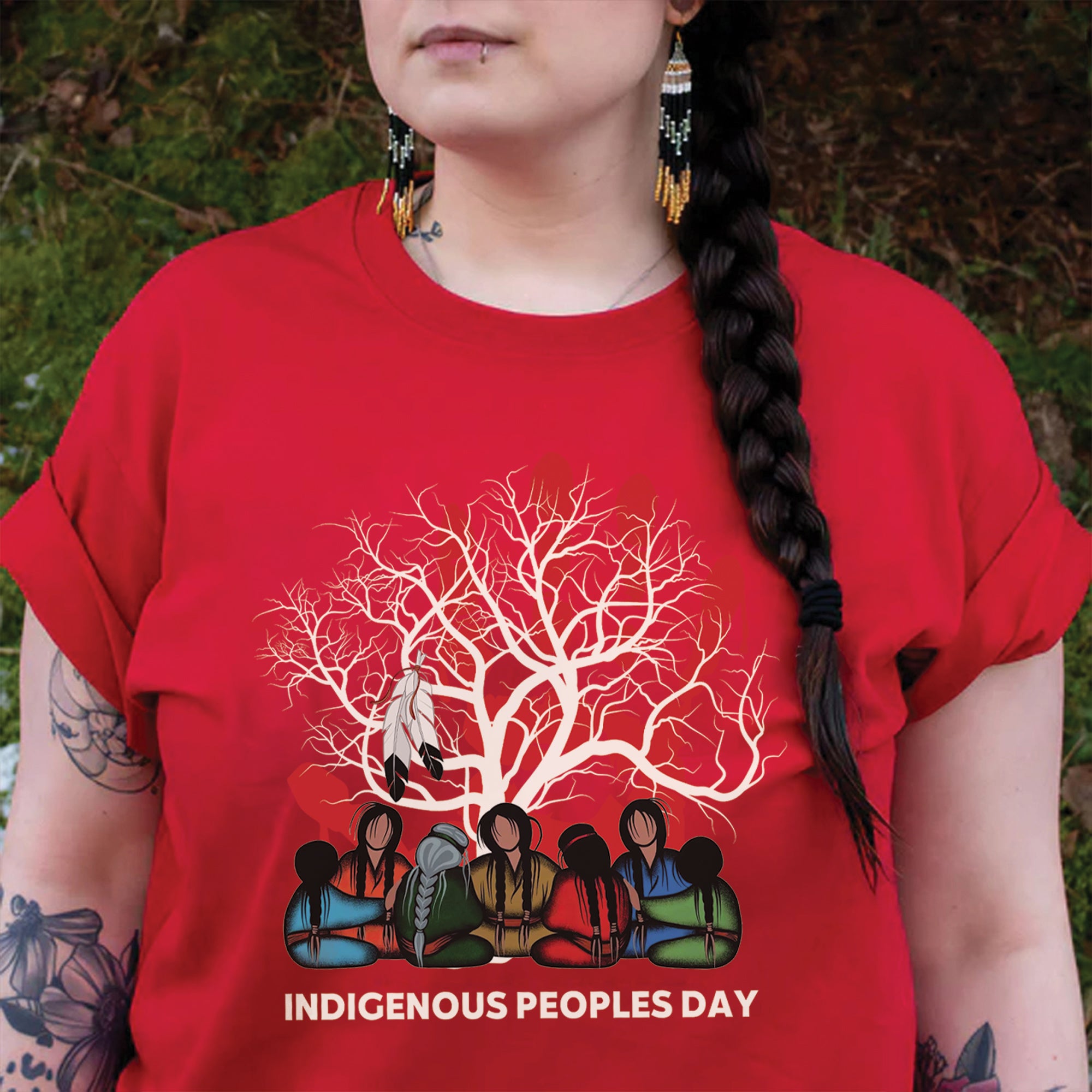 Indigenous Peoples Day Unisex T-Shirt/T-Shirt V-Neck/Hoodie/Sweatshirt