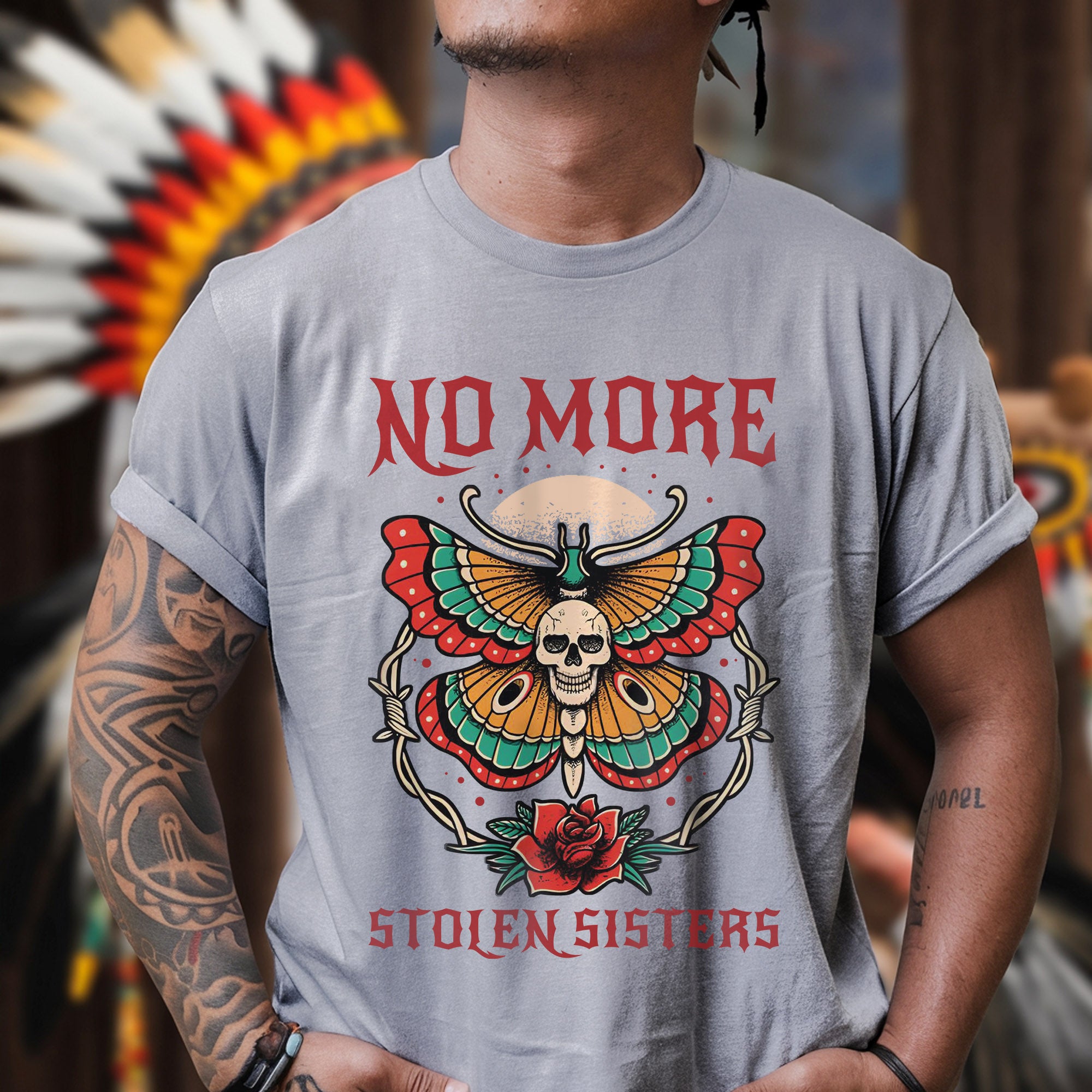 No More Stolen Sisters - Unisex T-Shirt/T-Shirt V-Neck/Hoodie/Sweatshirt