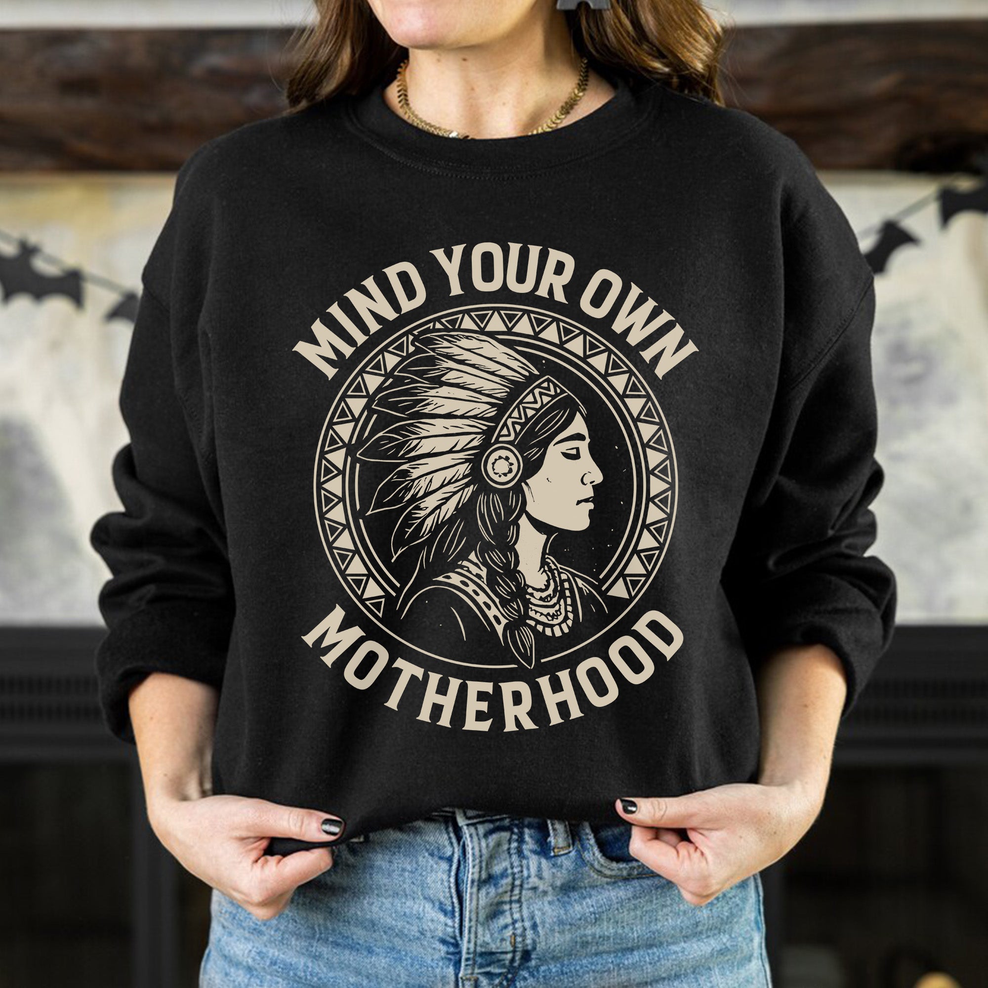 Mind Your Own Motherhood - One Side Unisex Style 5 T-Shirt/T-Shirt V-Neck/Hoodie/Sweatshirt