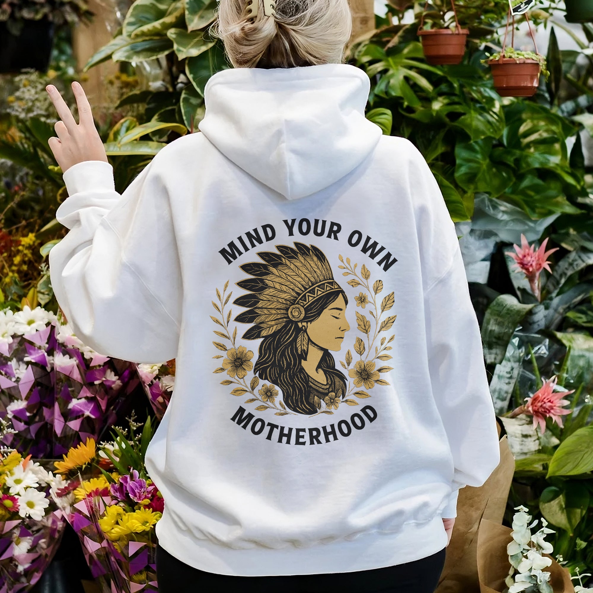 Mind Your Own Motherhood - Two Side Unisex Style 2 T-Shirt/T-Shirt V-Neck/Hoodie/Sweatshirt