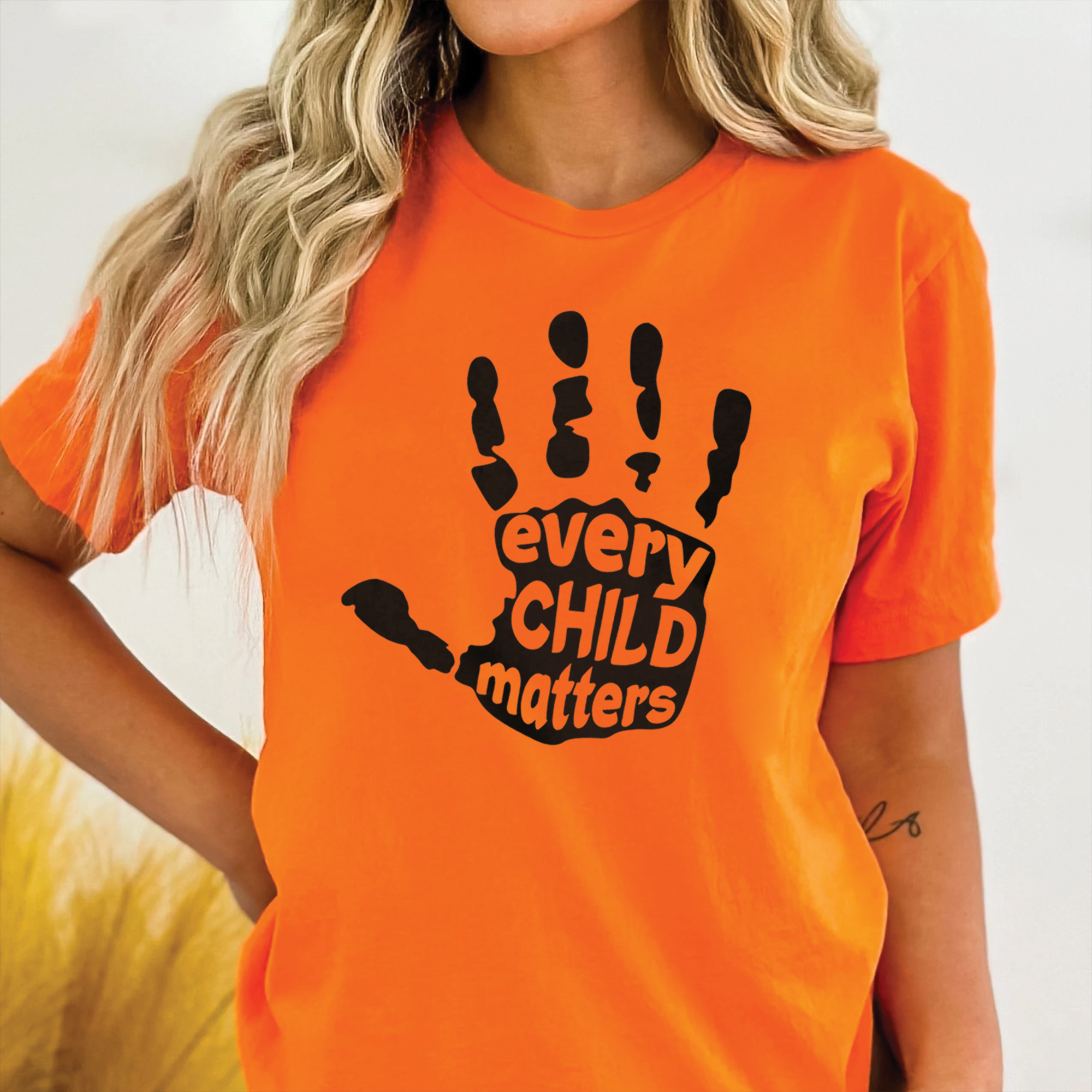 Every Child Matters For Orange Shirt Day Unisex T-Shirt/Hoodie/Sweatshirt 150