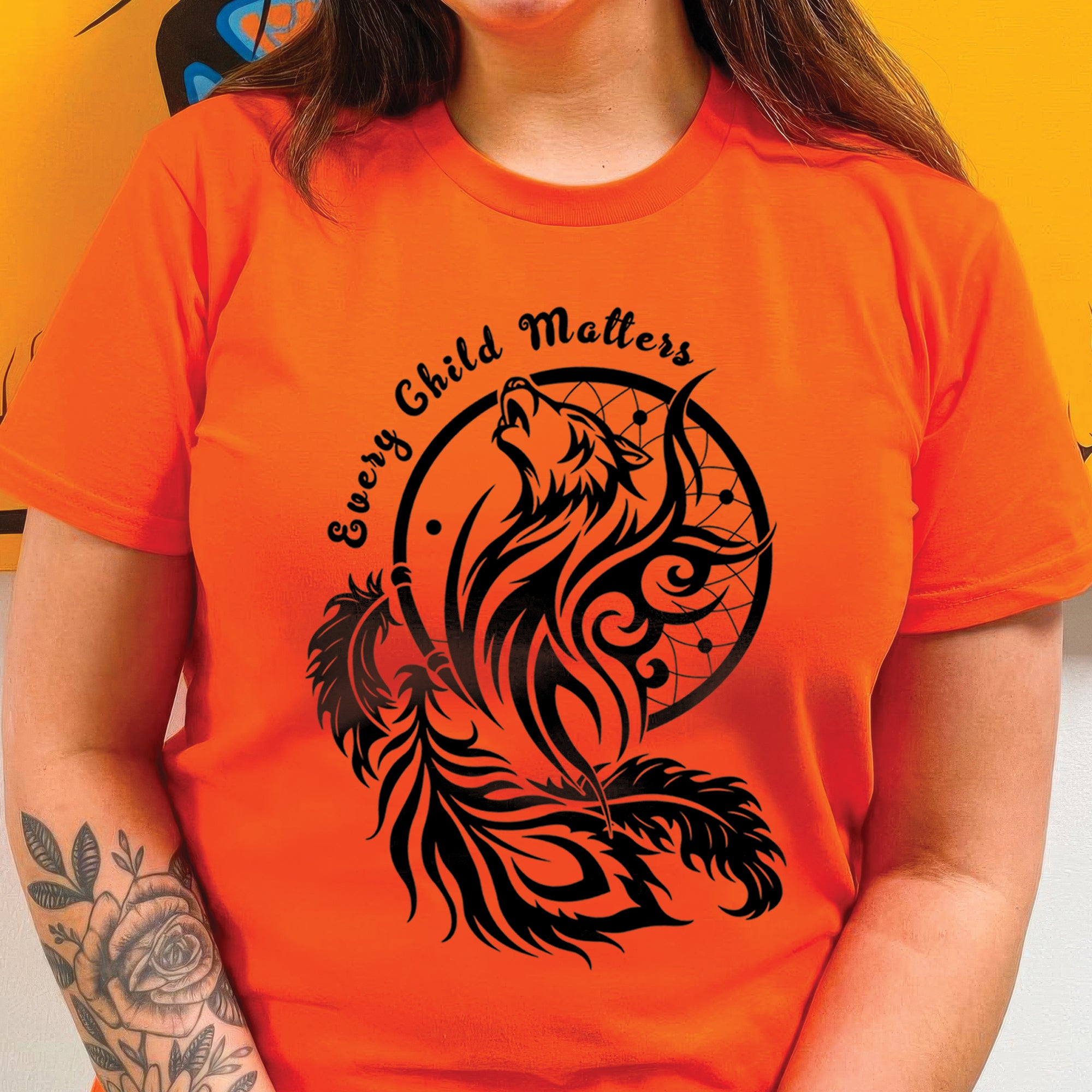 Every Child Matters Wolf Dreamcatcher Unisex T-shirt/Hoodie/Sweatshirt