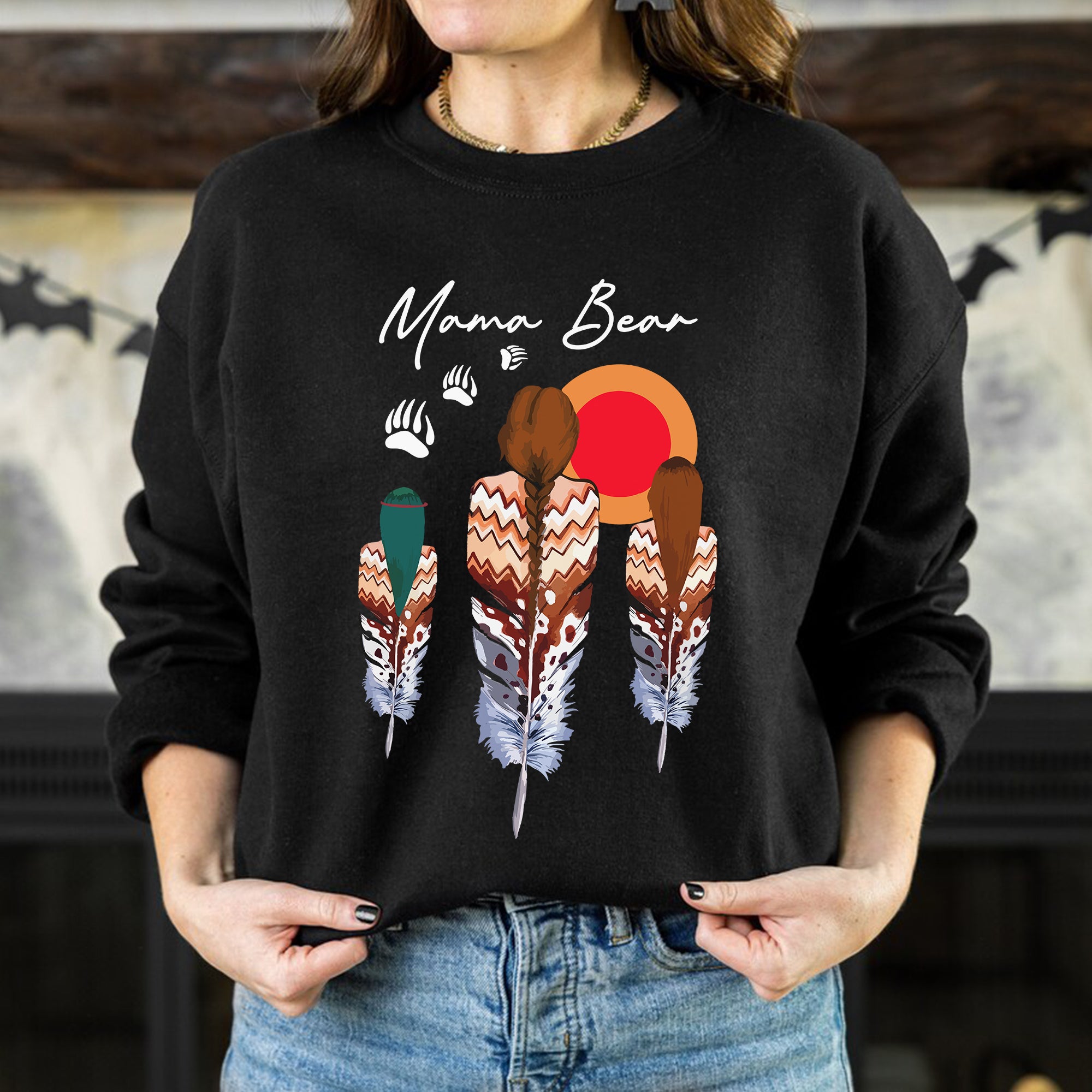 MAMA BEAR - Unisex T-Shirt/T-Shirt V-Neck/Hoodie/Sweatshirt