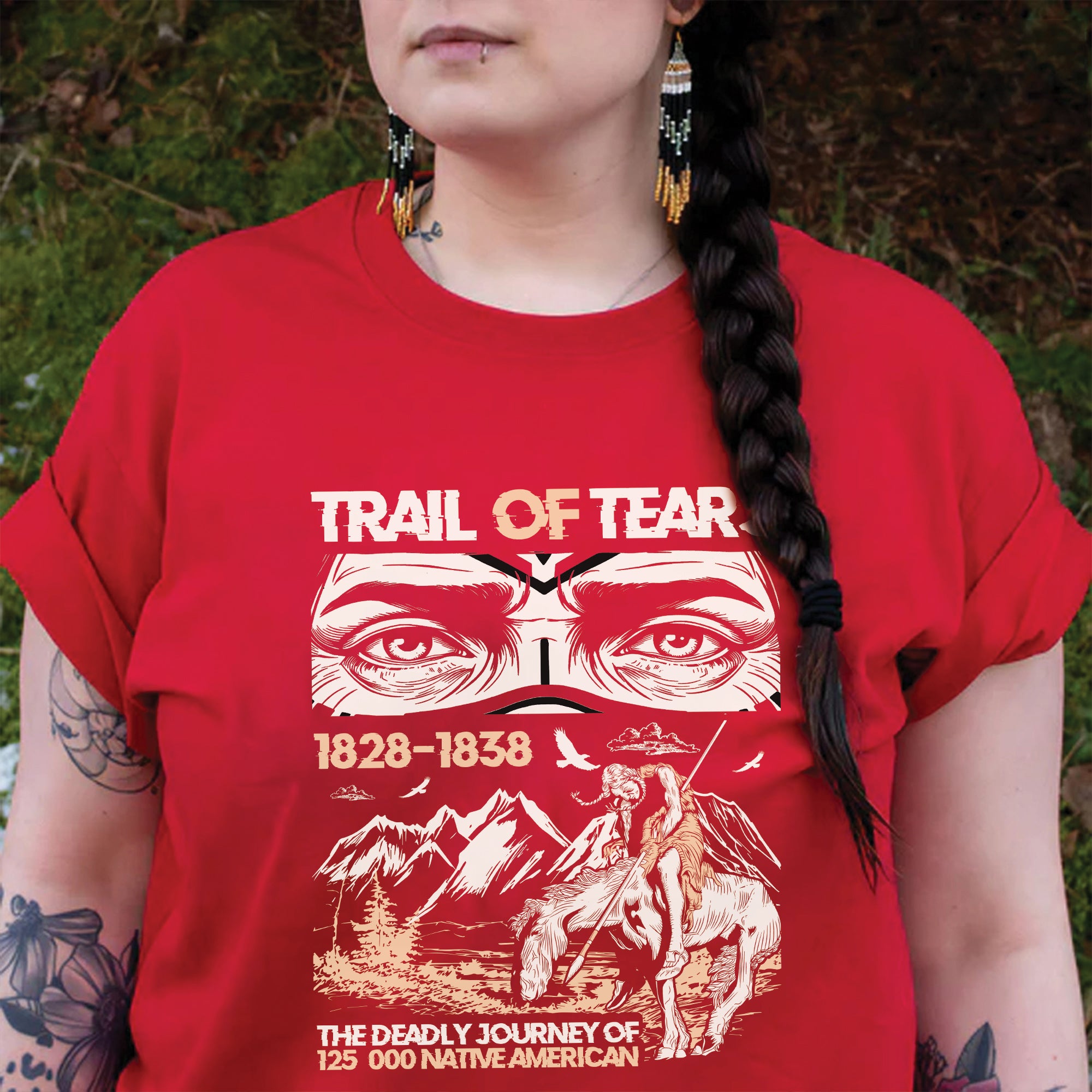 Trail of Tears The Deadly Journey 1928 - 1938 Unisex T-Shirt/T-Shirt V-Neck/Hoodie/Sweatshirt