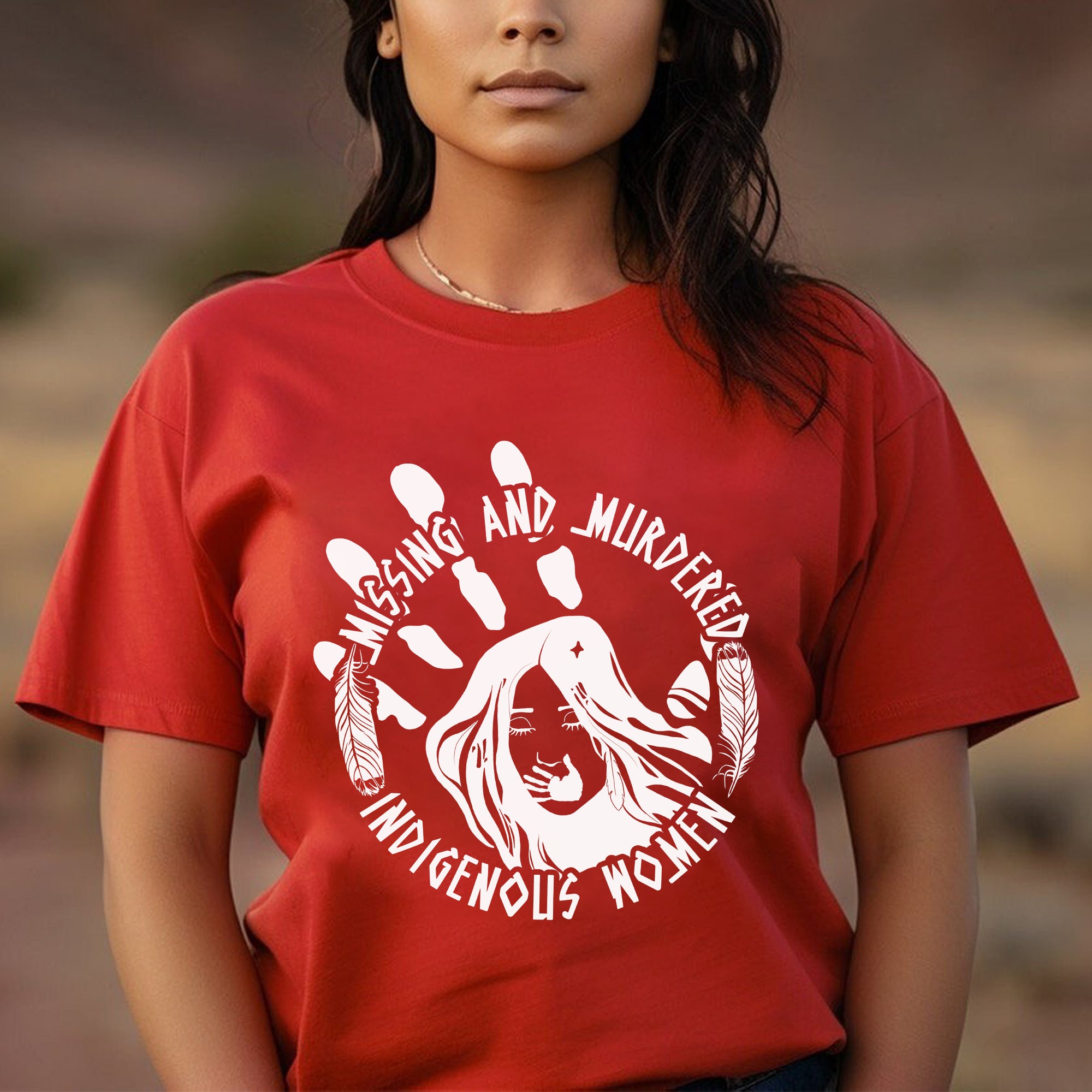 Missing and Murdered Indigenous Women WC22 - Unisex T-Shirt/T-Shirt V-Neck/Hoodie/Sweatshirt