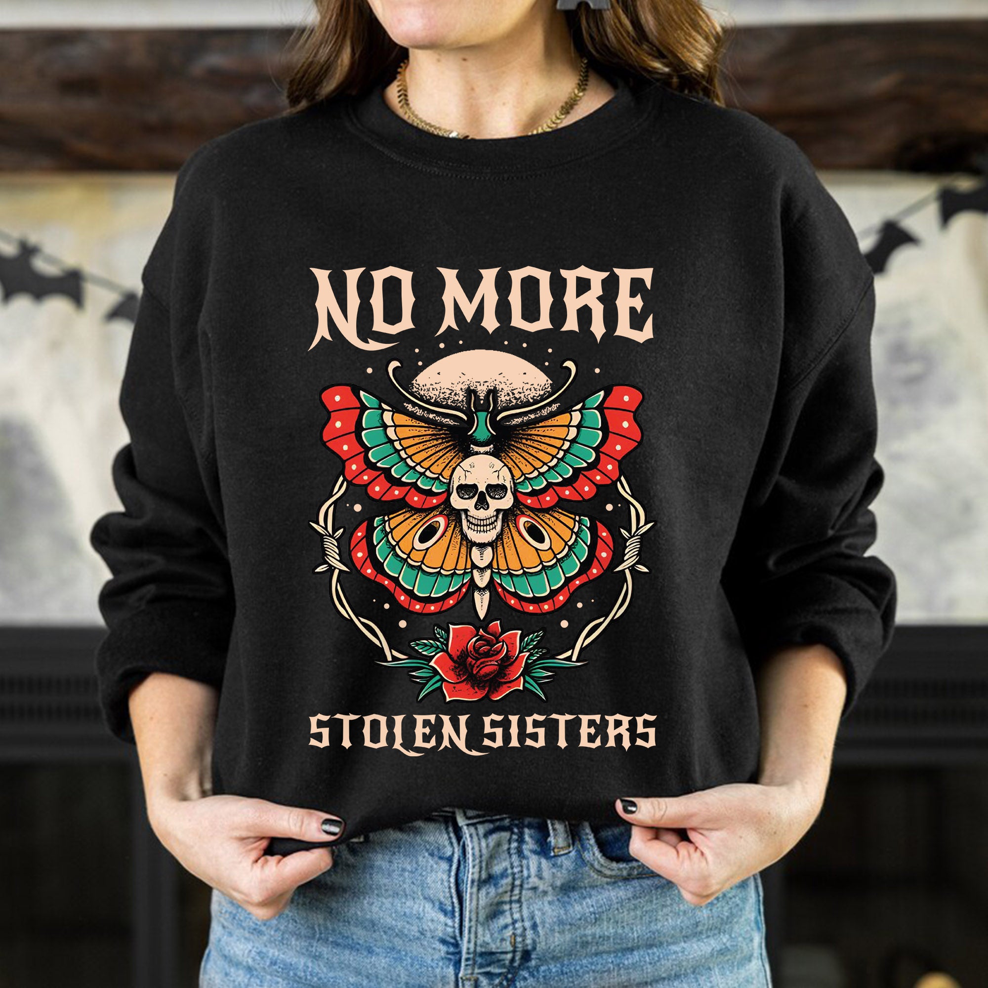 No More Stolen Sisters - Unisex T-Shirt/T-Shirt V-Neck/Hoodie/Sweatshirt