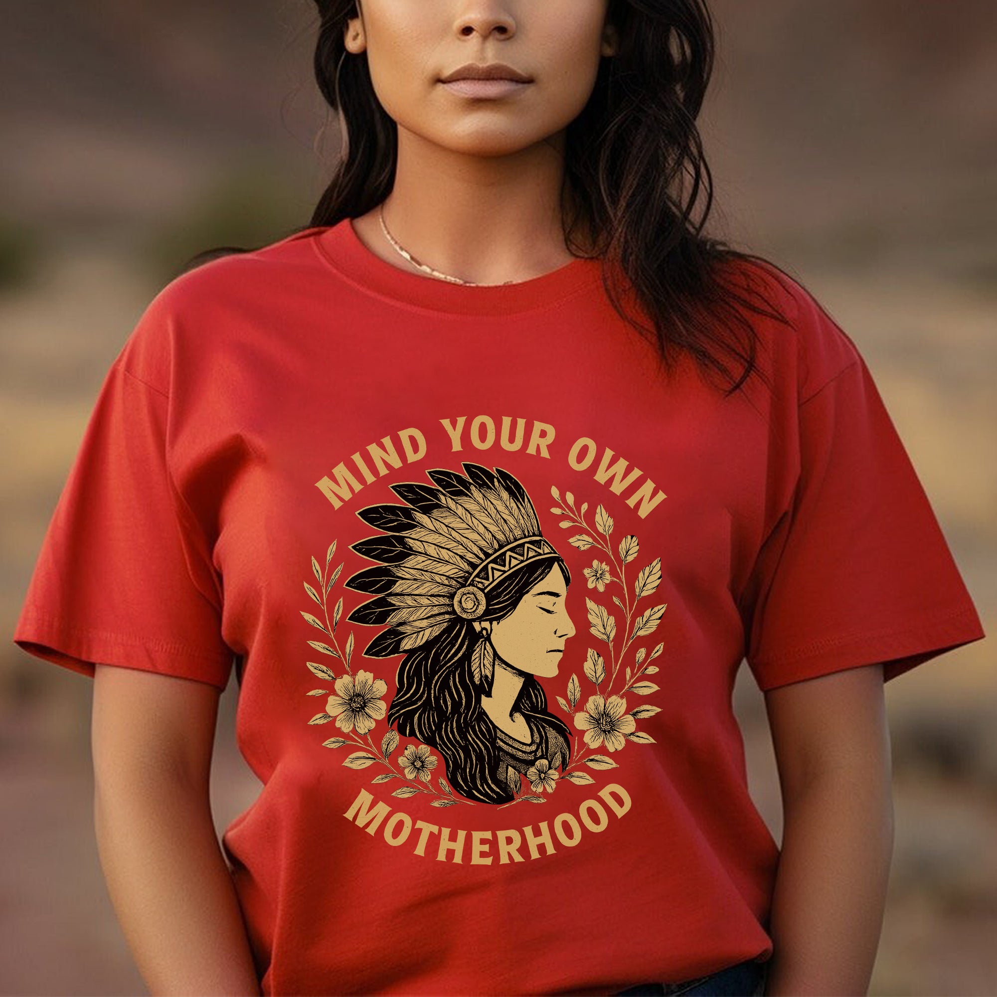 Mind Your Own Motherhood - One Side Unisex Style 2 T-Shirt/T-Shirt V-Neck/Hoodie/Sweatshirt