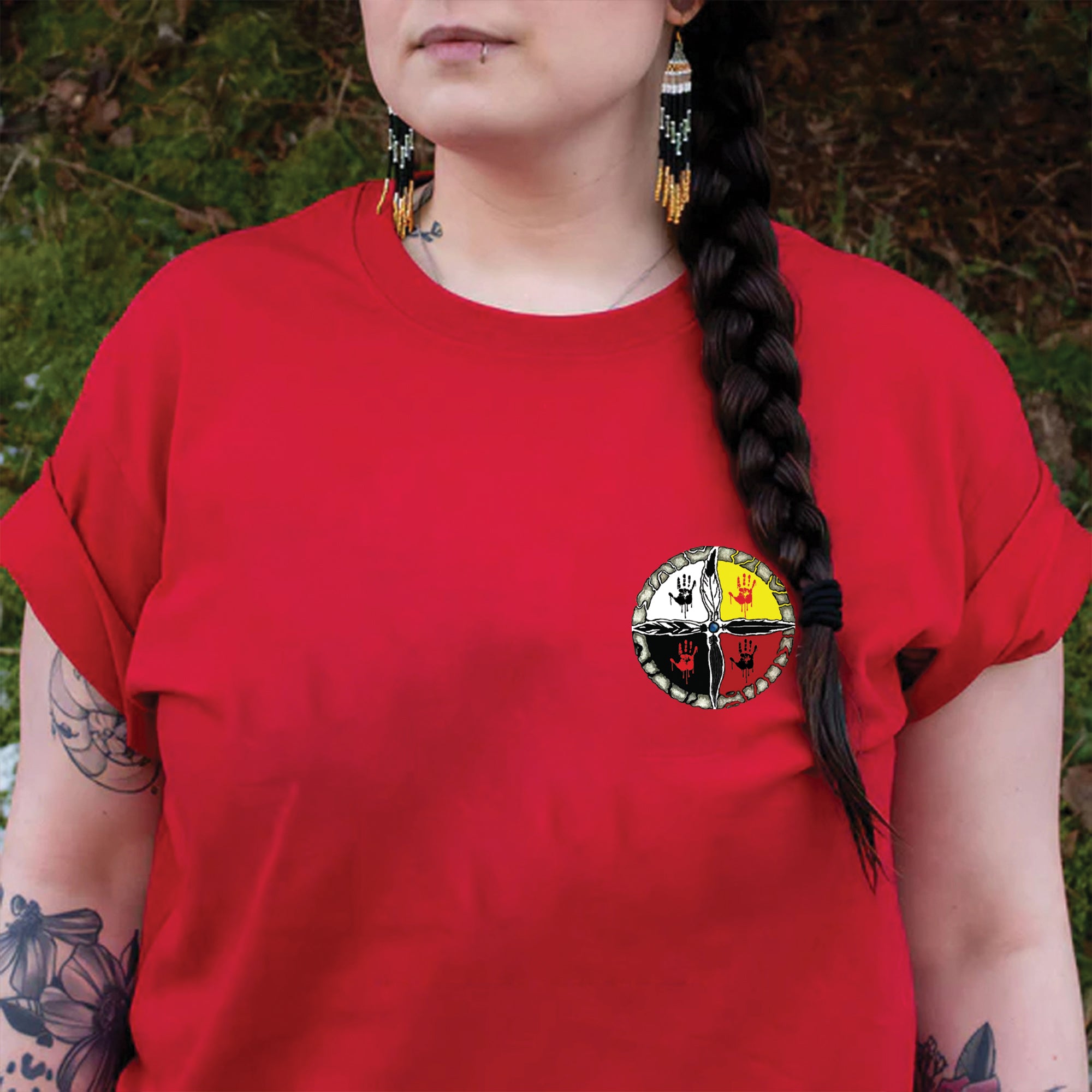 Nature Is My Religion And The Earth Is My Church Unisex T-Shirt/T-Shirt V-Neck/Hoodie/Sweatshirt - Two Sides N29