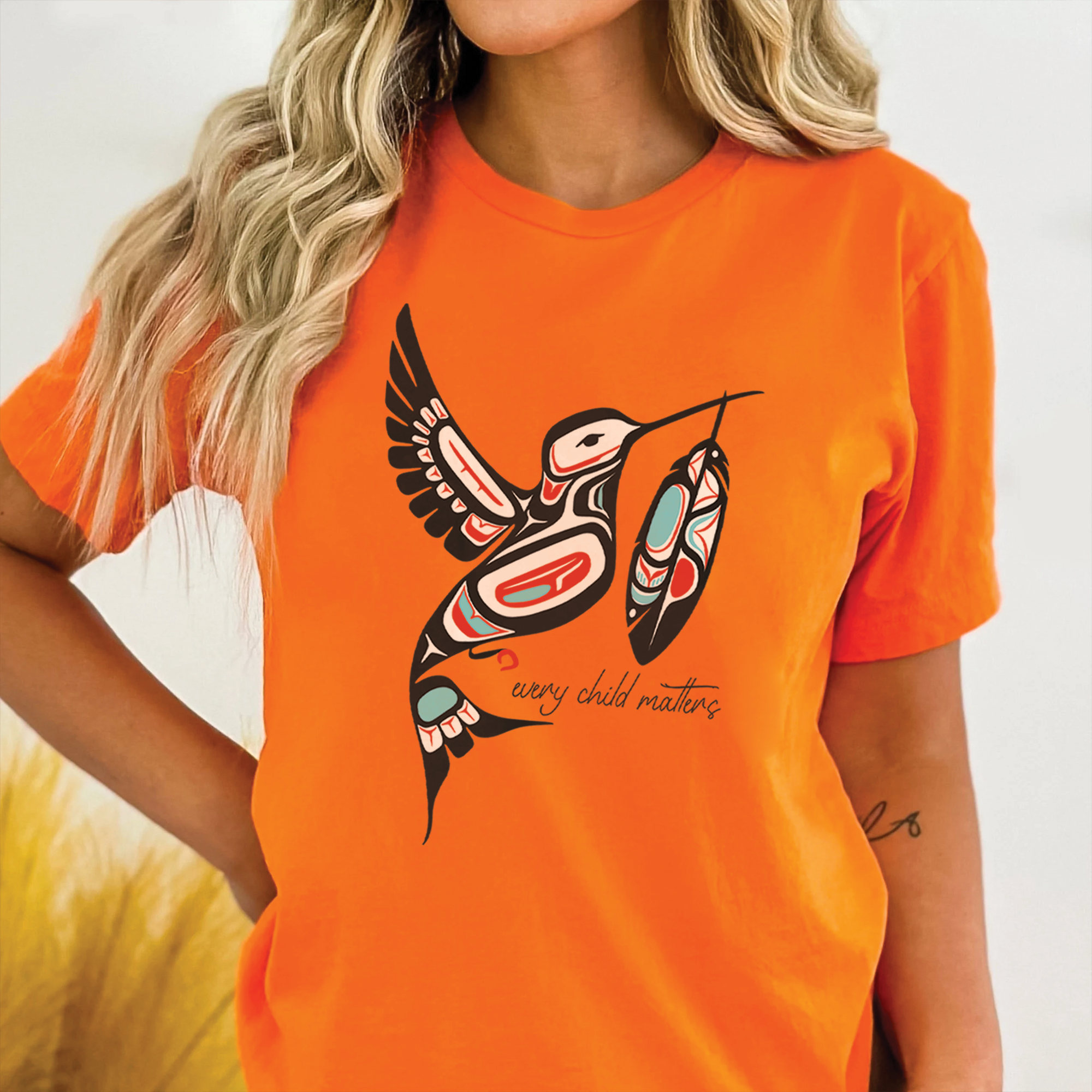 Every Child Matters For Orange Shirt Day Unisex T-Shirt/Hoodie/Sweatshirt 156