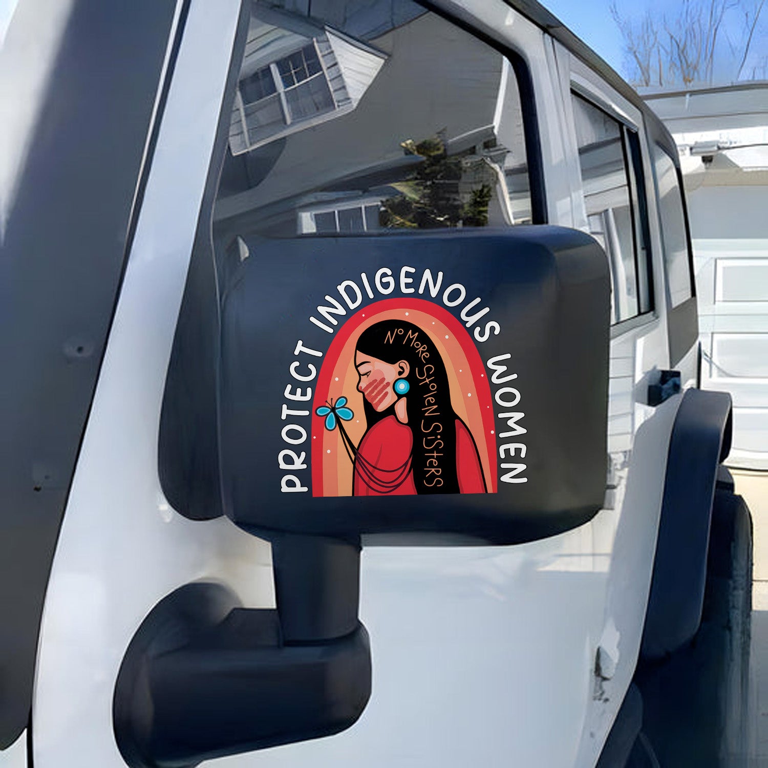 Protect Indigenous Women Decal - MMIW No More Stolen Sisters
