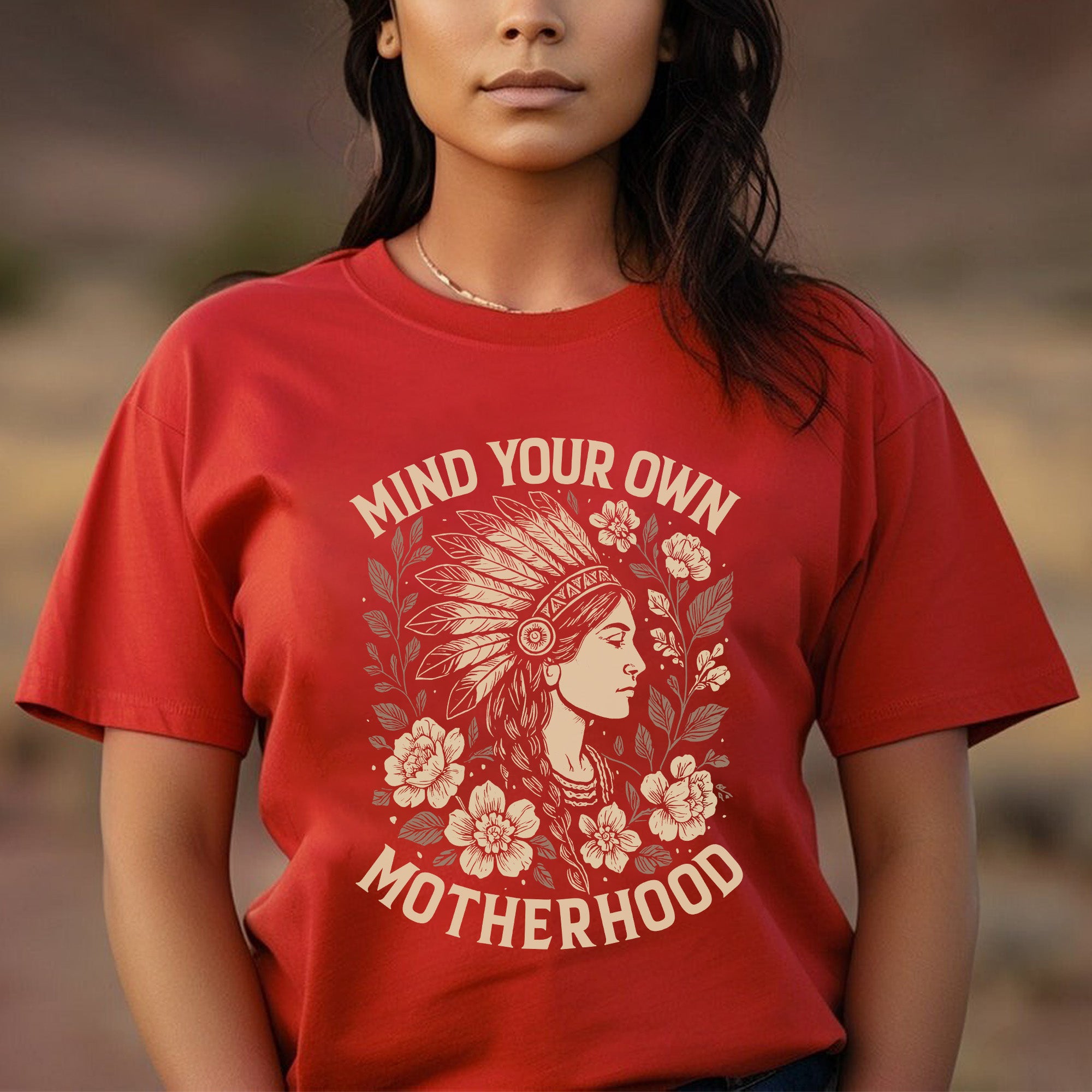 Mind Your Own Motherhood - One Side Unisex Style 4 T-Shirt/T-Shirt V-Neck/Hoodie/Sweatshirt